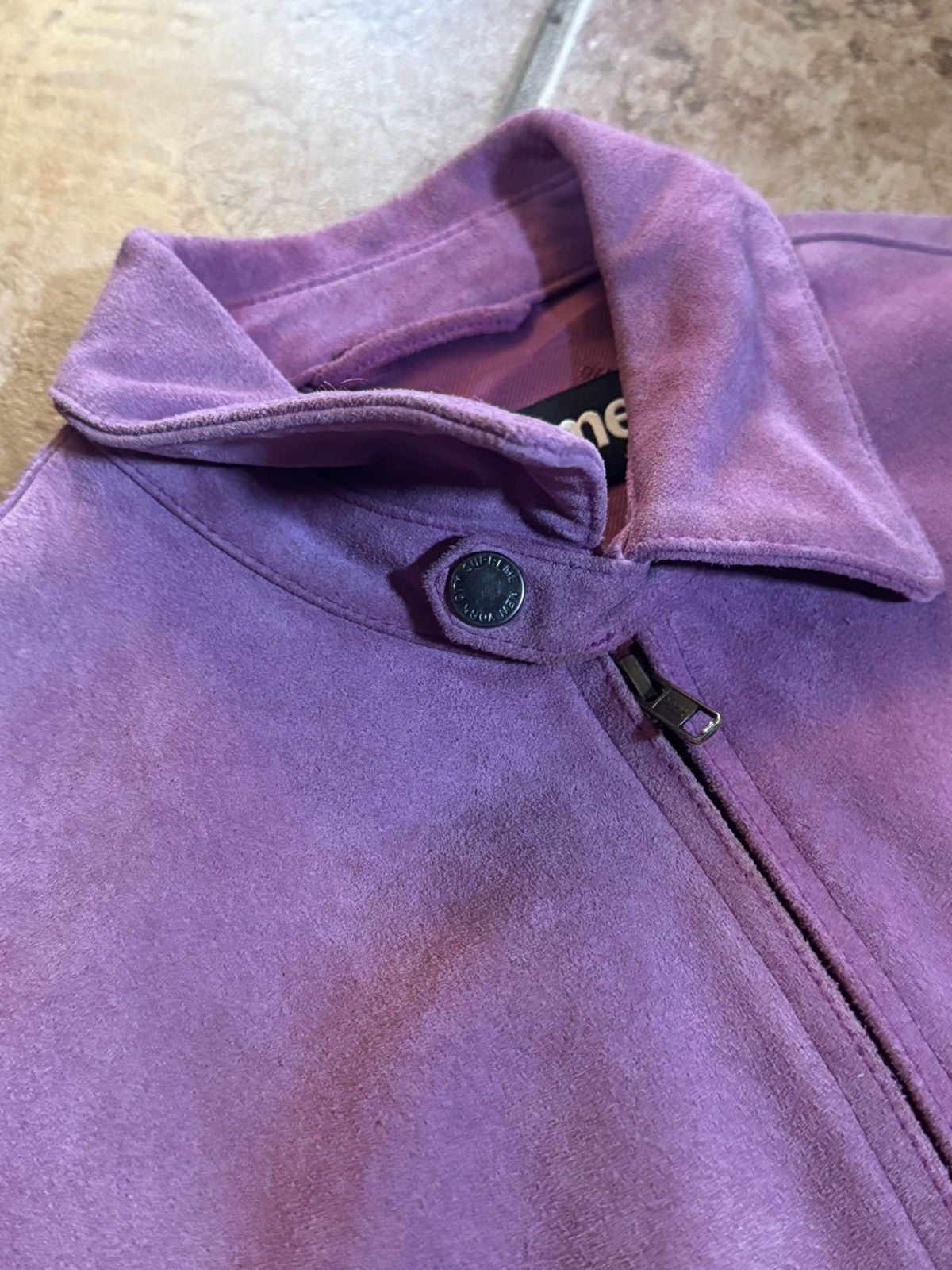 Supreme SS21 Supreme suede jacket Size US S / EU 44-46 / 1 - 7 Thumbnail