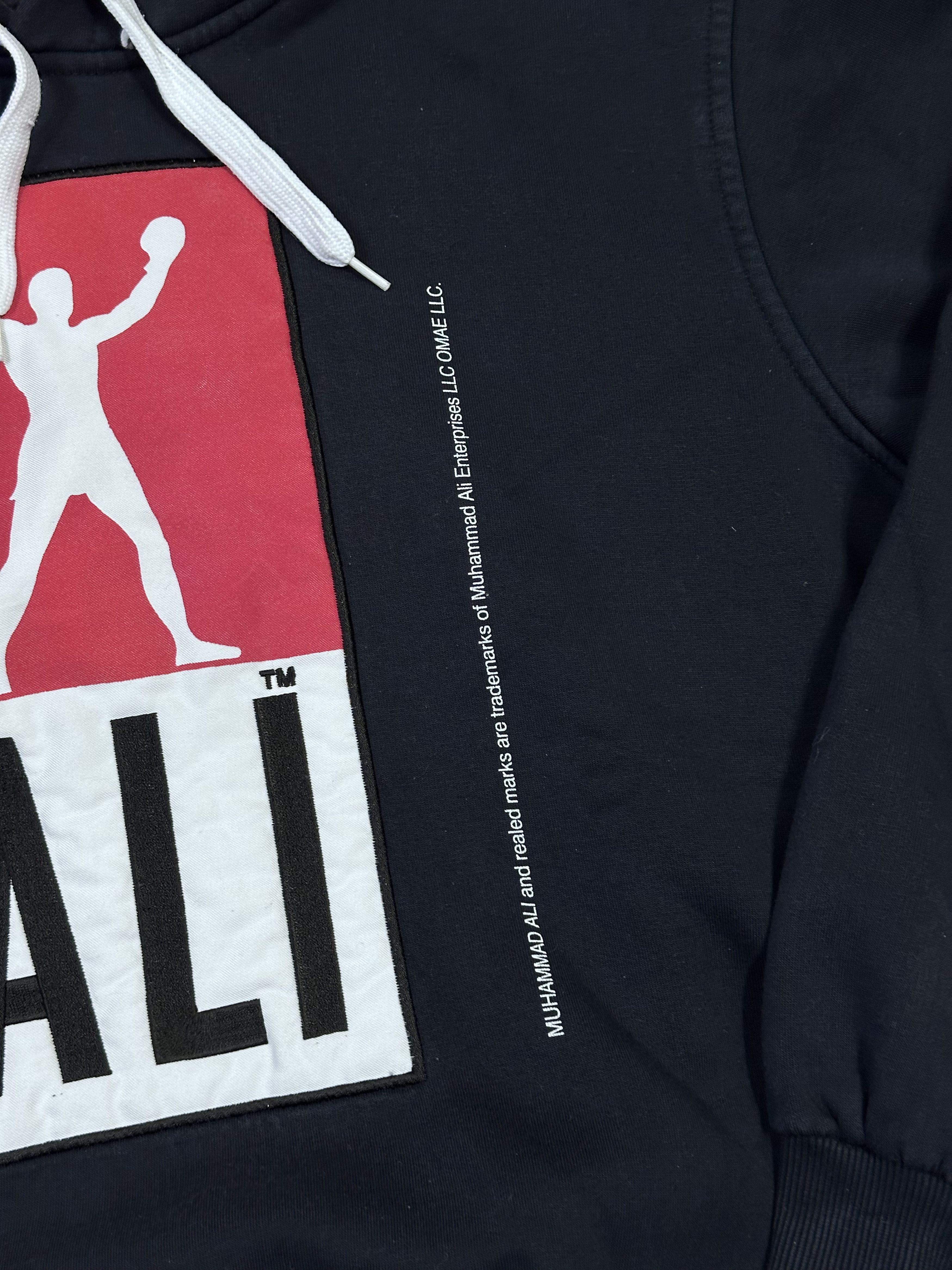 Vintage muhammad ali dolce gabbana style hoodie navy blue Size US L / EU 52-54 / 3 - 4 Thumbnail