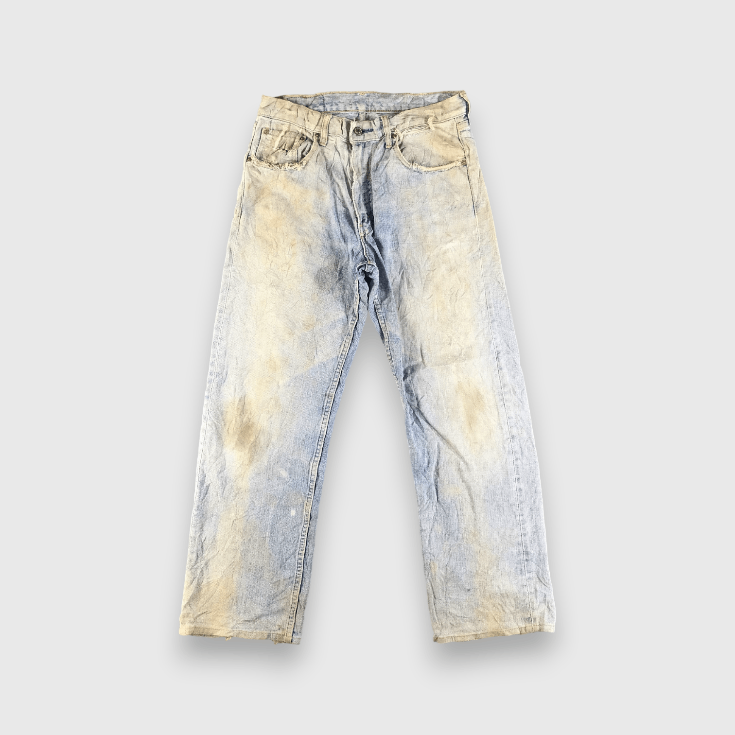 Levi's 90s Vintage Light Wash Levis 534 Jeans-J3937 Size US 32 / EU 48 - 1 Thumbnail