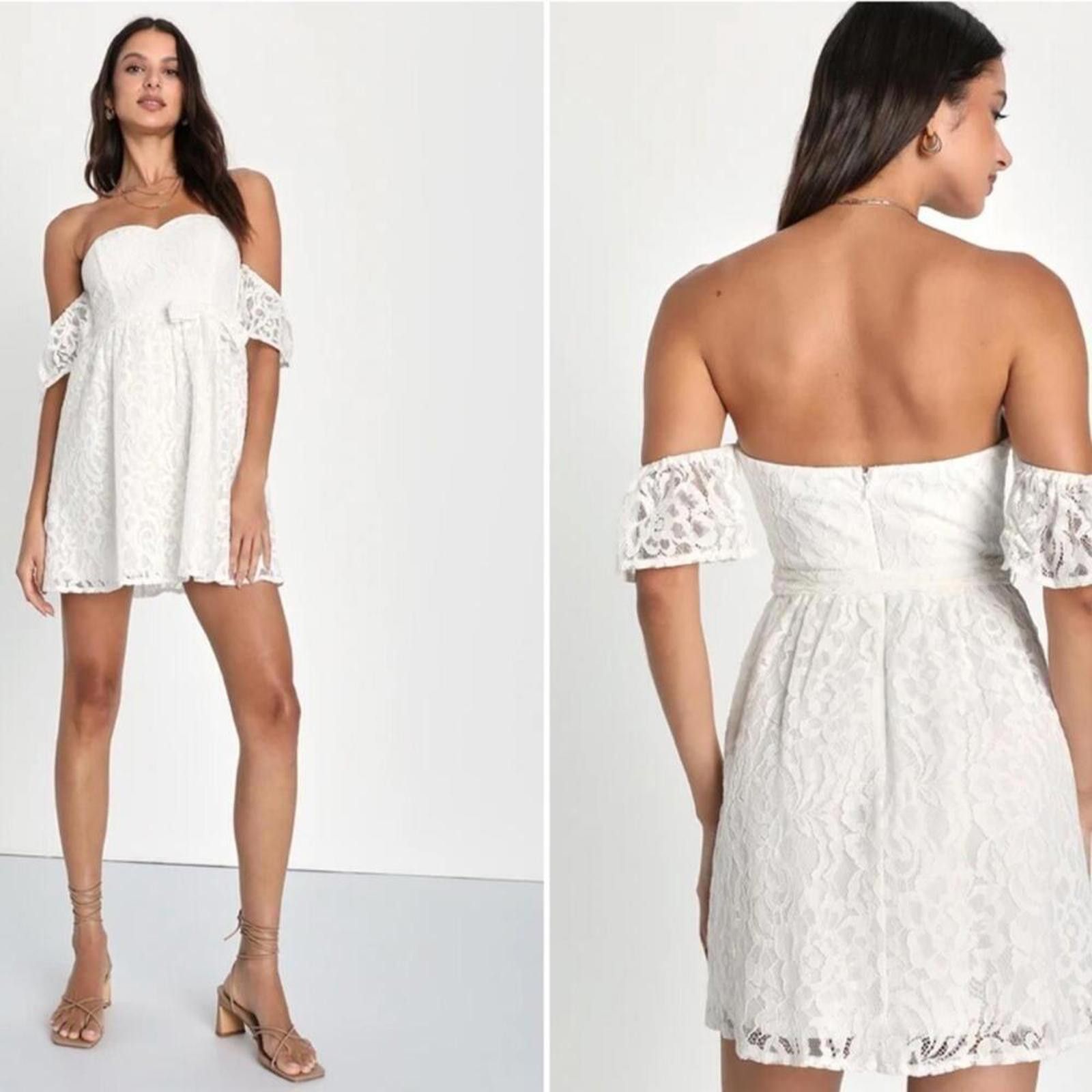 Lulus LULU's Bachelorette Engagement Bridal Honeymoon Casual Mini Size M / US 6-8 / IT 42-44 - 3 Thumbnail