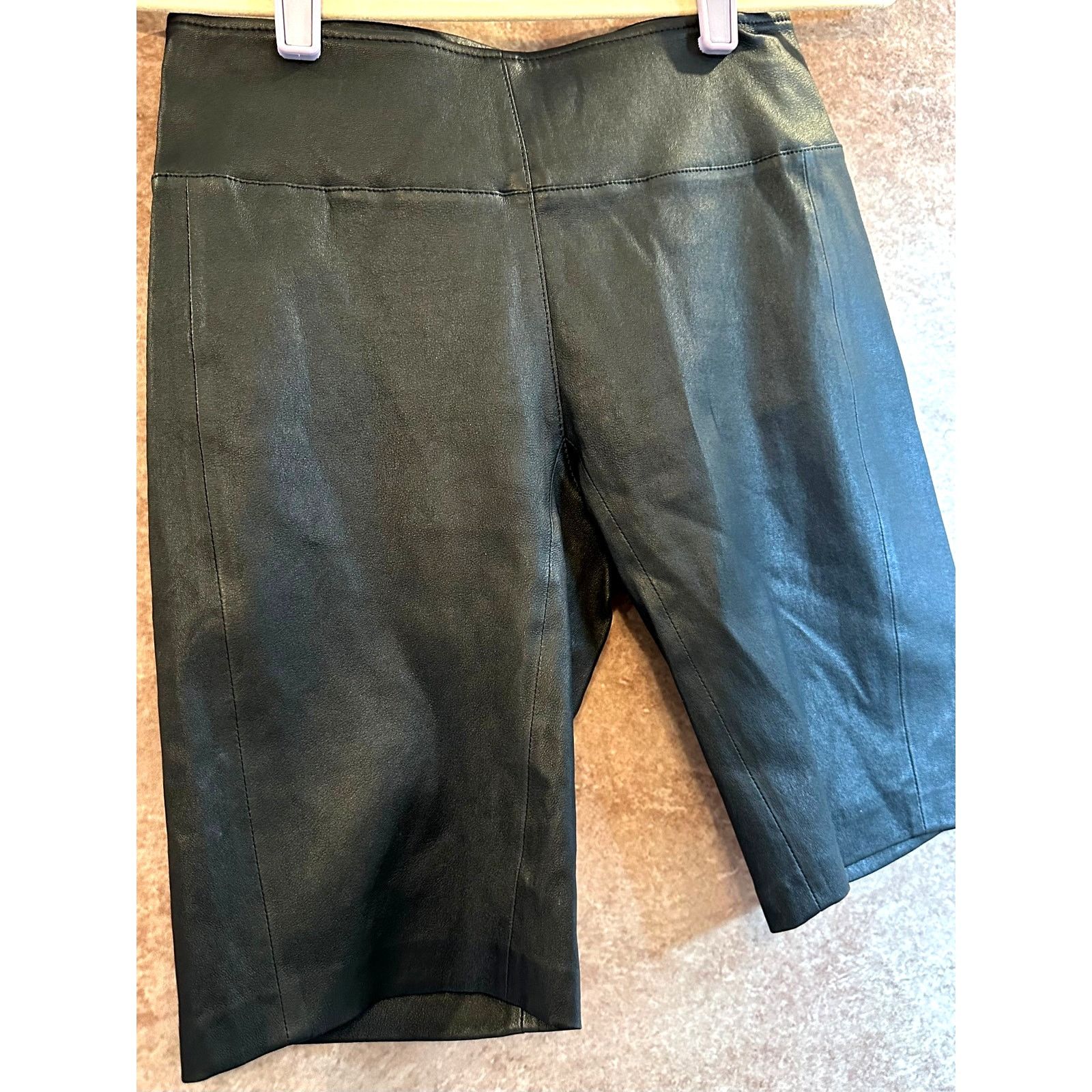 Other Lita by Ciara Leather Biker Shorts - 100% Lamb Leather 4 Size 27" / US 4 / IT 40 - 9 Thumbnail
