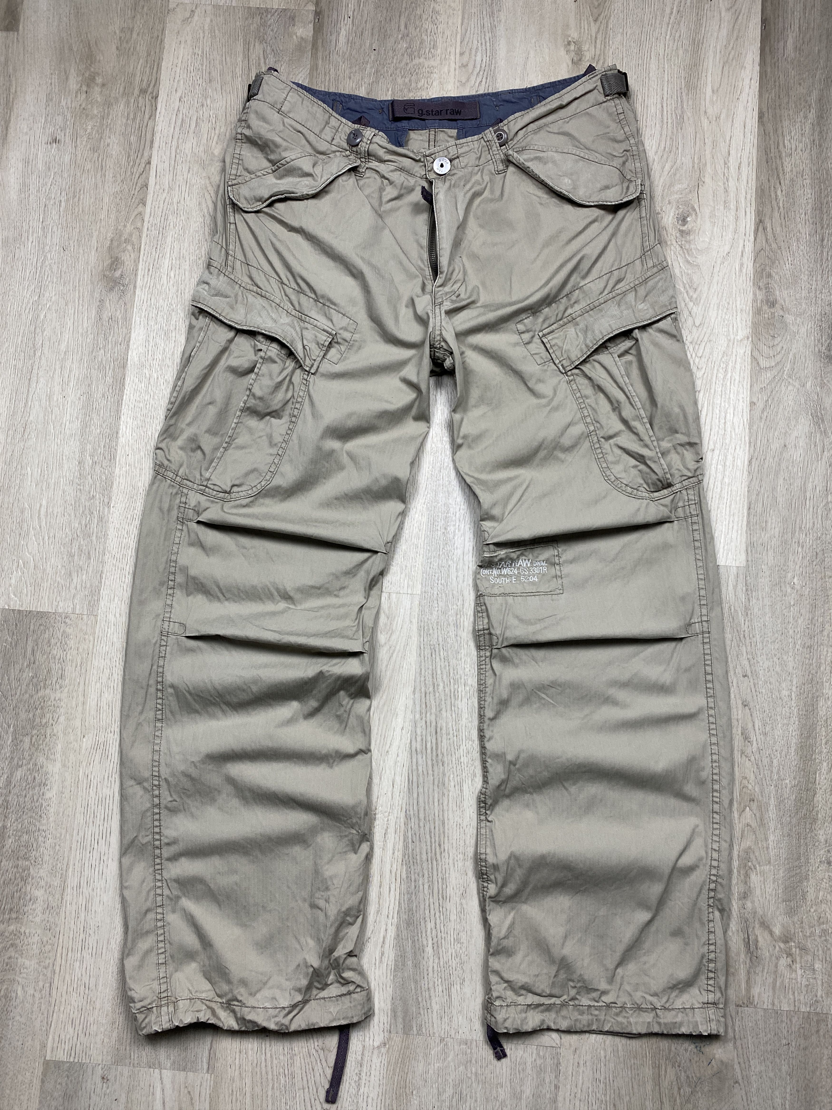 G-Star G Star Raw Vintage Mens Cargo Multi Pockets Pants Size US 36 / EU 52 - 1 Thumbnail