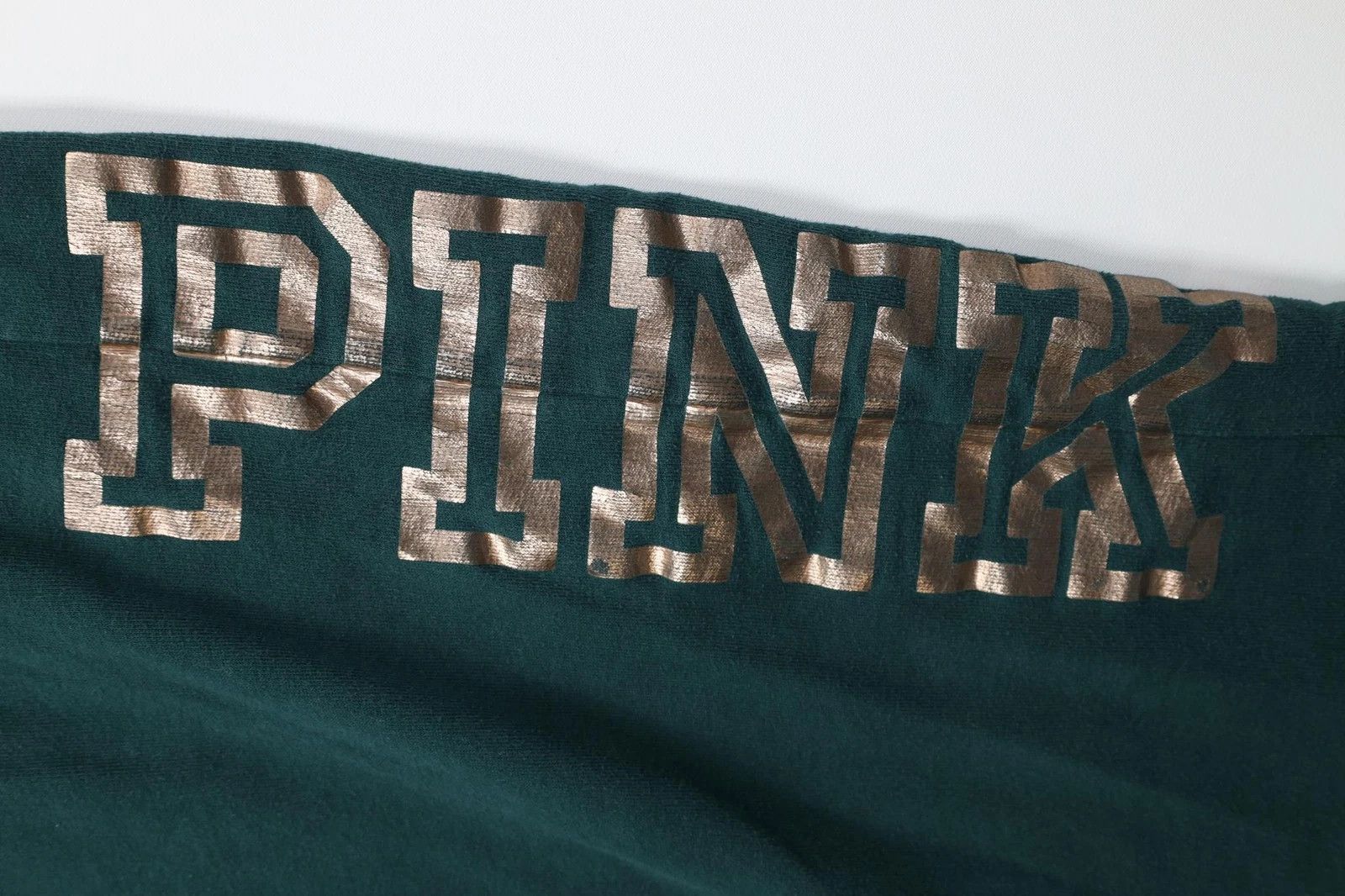 Victoria's Secret Vintage Y2K Victoria's Secret PINK Wide Leg Sweatpants Green Size 32" / US 10 / IT 46 - 5 Thumbnail