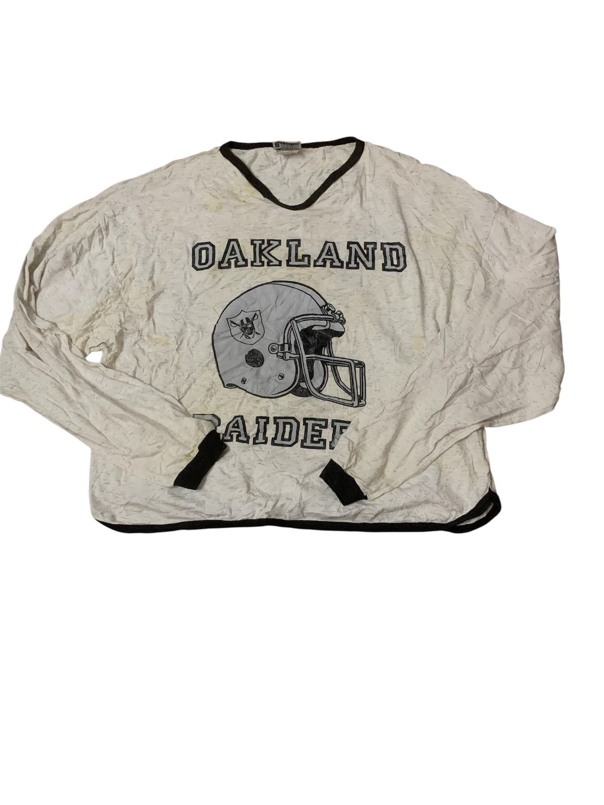 NFL Vintage Oakland Raiders Long Sleeve Jersey Size US XXL / EU 58 / 5 - 1 Thumbnail