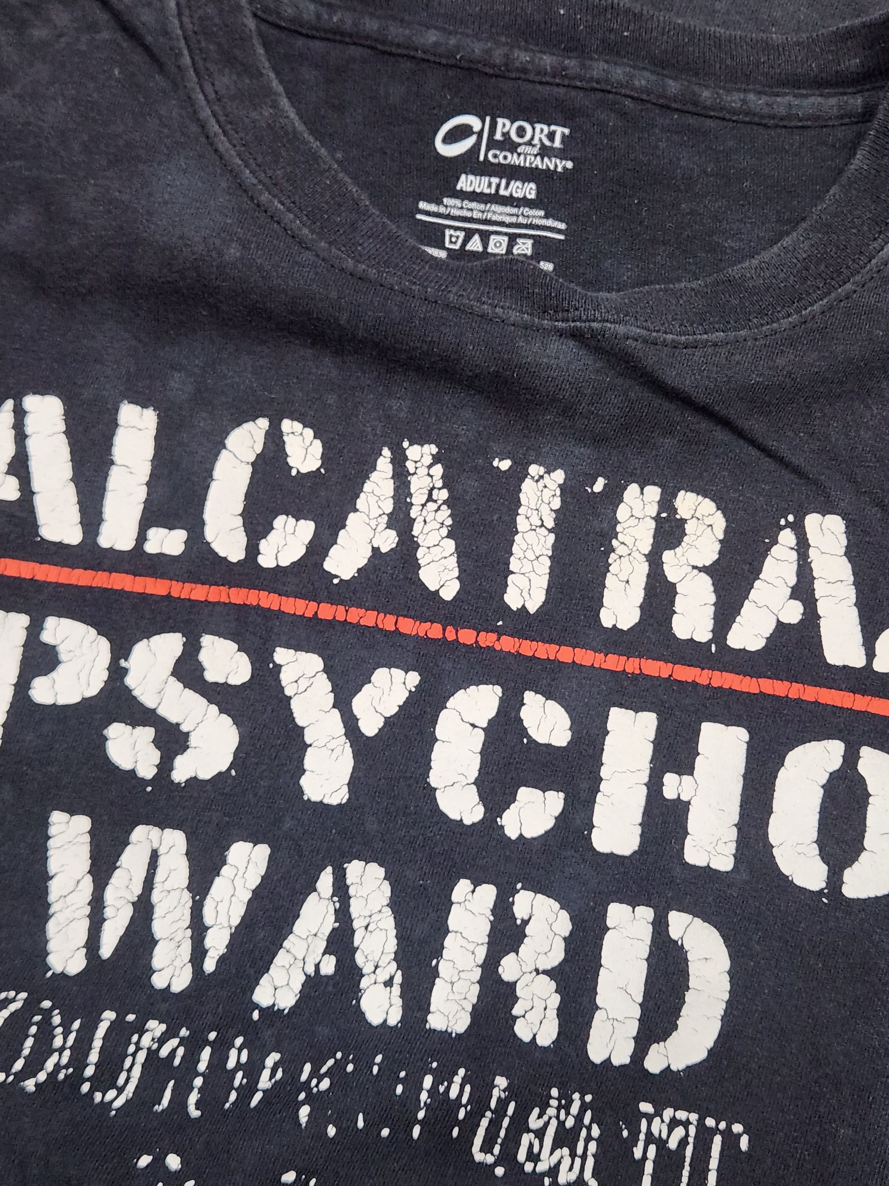 Port Authority ALCATRAZ PSYCHO WARD OUTPATIENT Sun Faded TShirt Size US L / EU 52-54 / 3 - 5 Thumbnail