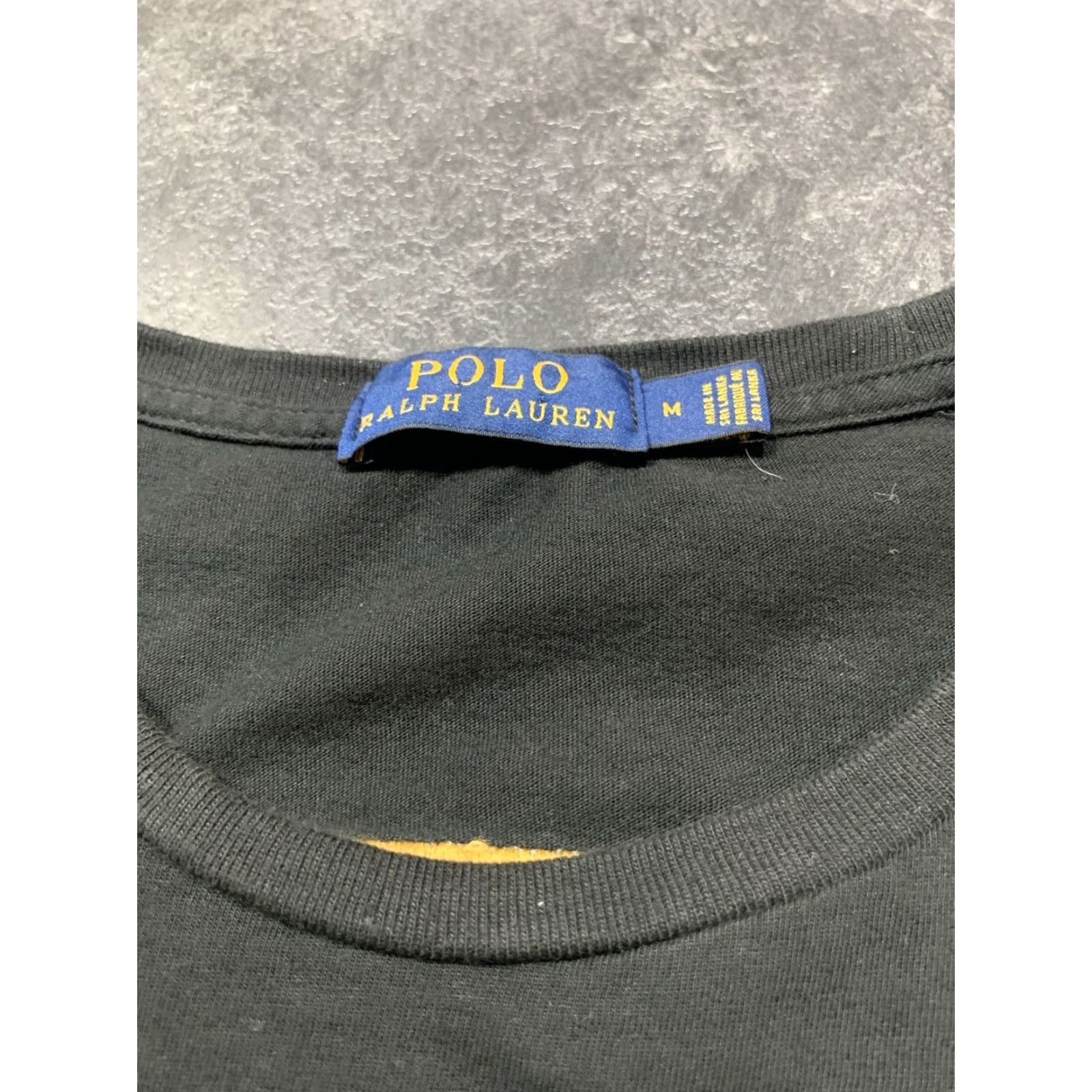 Polo Ralph Lauren Polo Ralph Lauren Shirt Men Long Sleeve T-shirt Embroidered Crew Neck Logo Blue Cotton Regular Size M Black Size US M / EU 48-50 / 2 - 3 Thumbnail