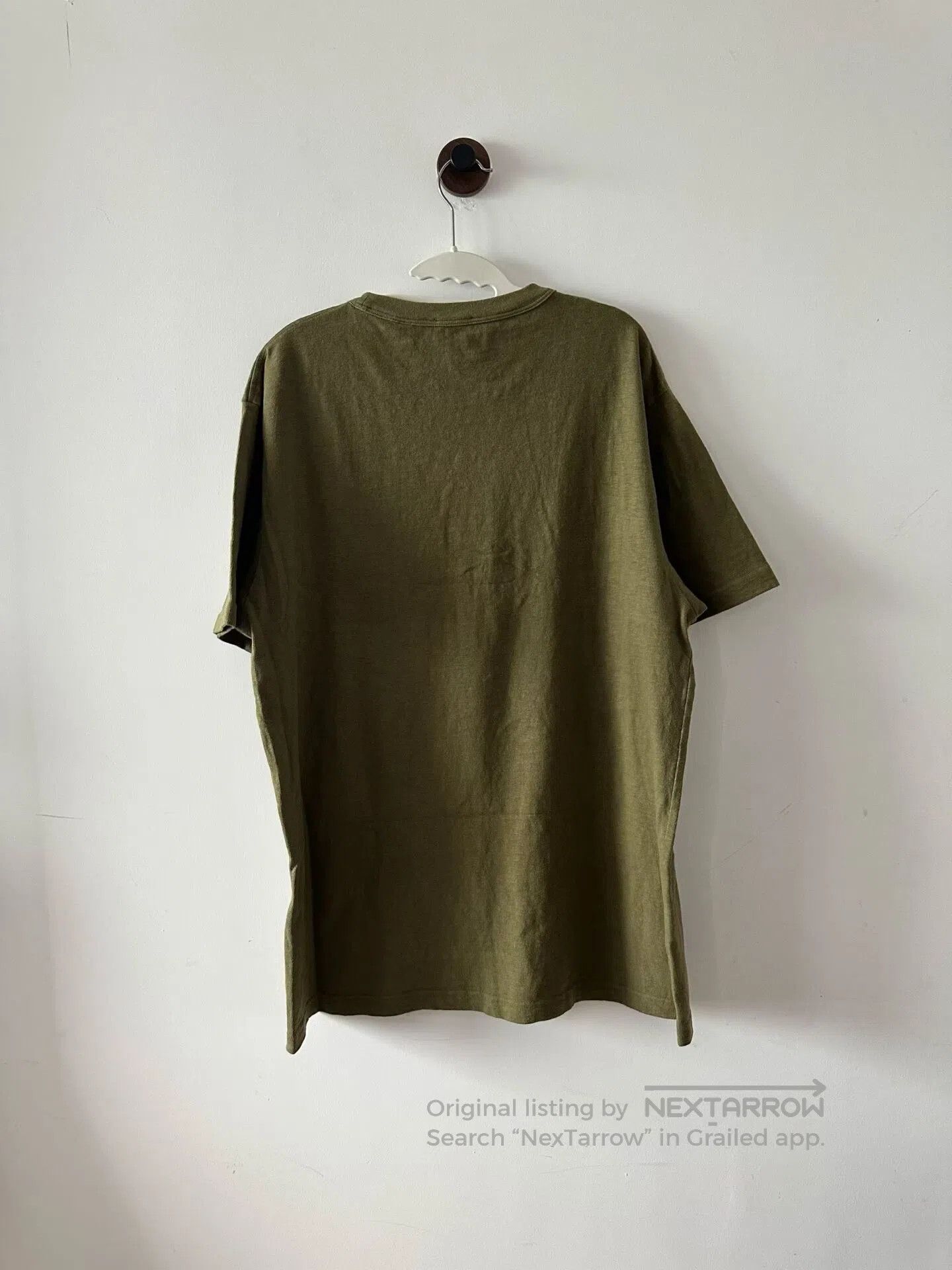 Dior Dior Dark Green Tears Embroidered Short Sleeve T-Shirt| Size US XL / EU 56 / 4 - 2 Thumbnail