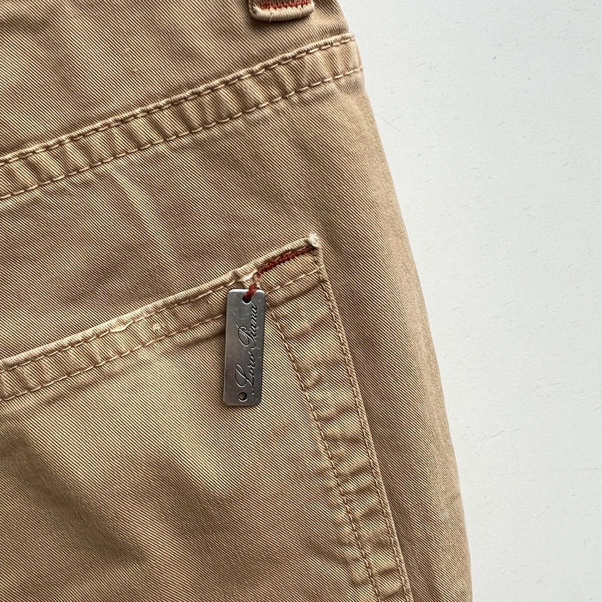Loro Piana Loro Piana Chino Pants Beige Classic Cotton Size US 35 - 8 Thumbnail