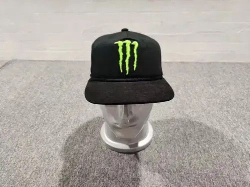 Other Monster Energy Drink Embroidered Snapback Hat Black Size ONE SIZE - 3 Thumbnail
