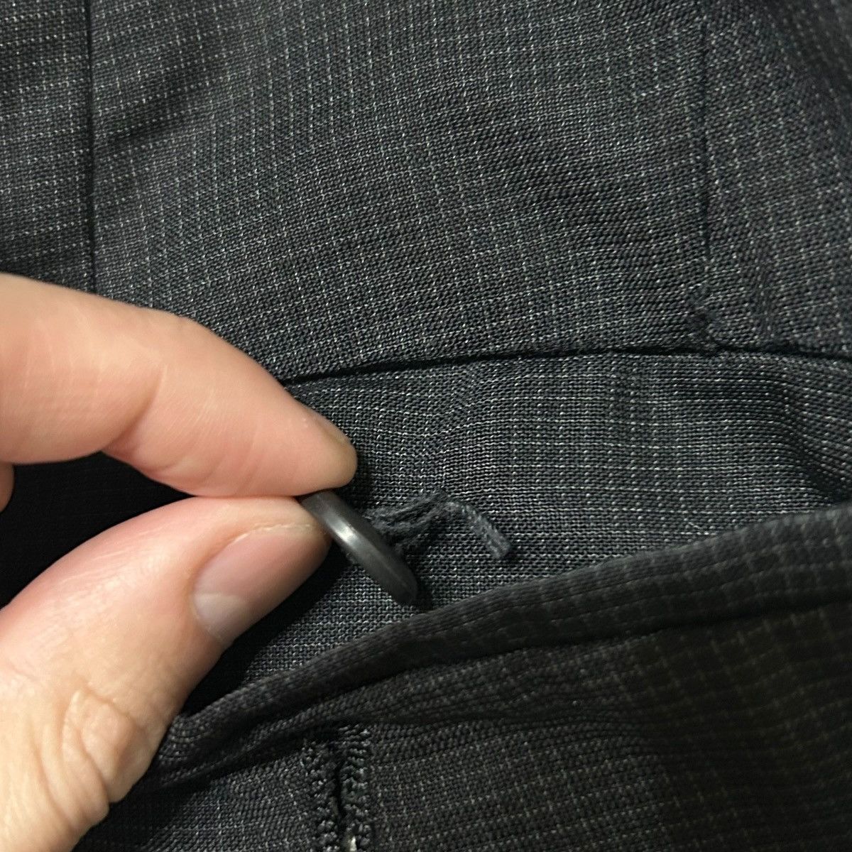 Yohji Yamamoto 751 90s Yohji Yamamoto D'URBAN A.A.R vintage suit set up men Size 38R - 17 Thumbnail