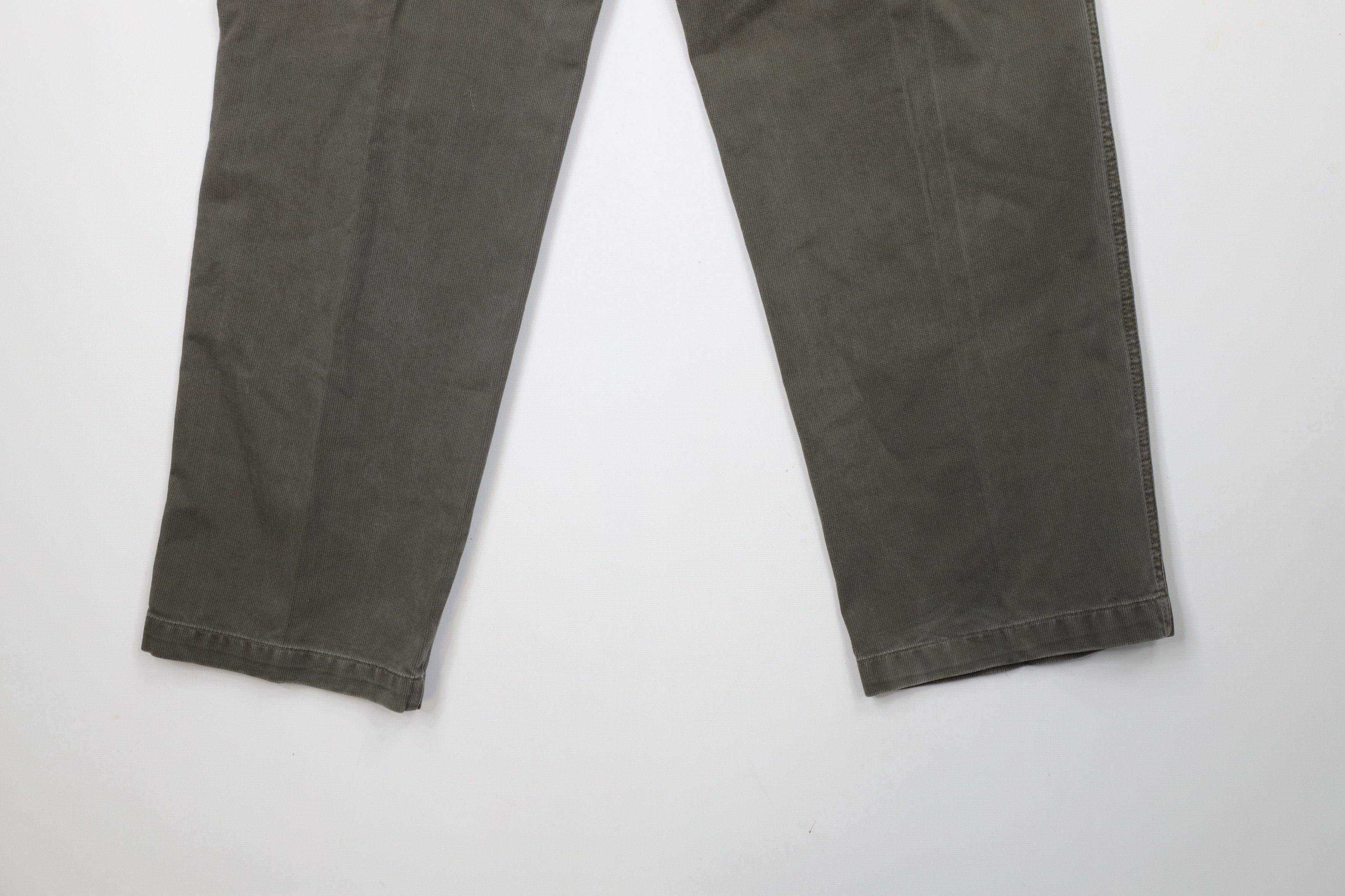 Vintage Vintage 90s Y2K Streetwear Whipcord Wide Leg Cargo Pants Size US 30 / EU 46 - 11 Thumbnail