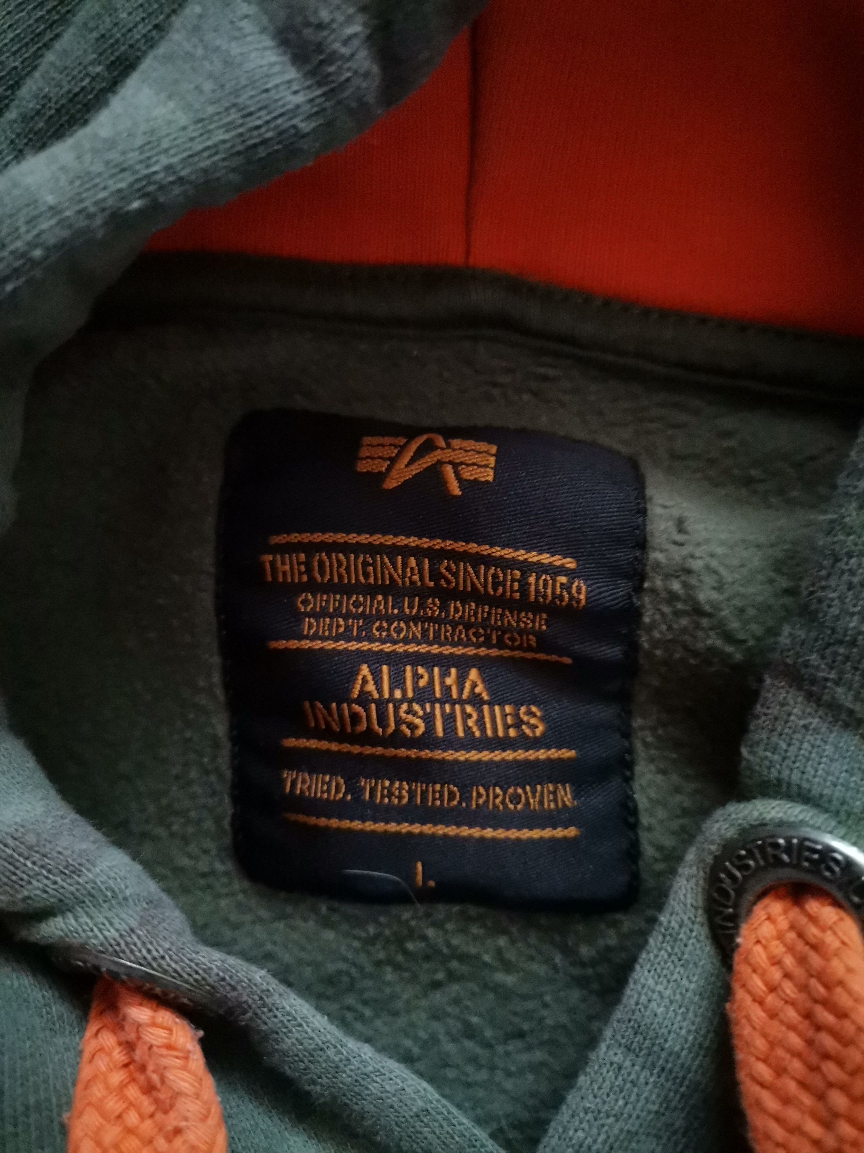 Alpha Industries Alpha Industries Camo Hoodie Size US L / EU 52-54 / 3 - 3 Thumbnail