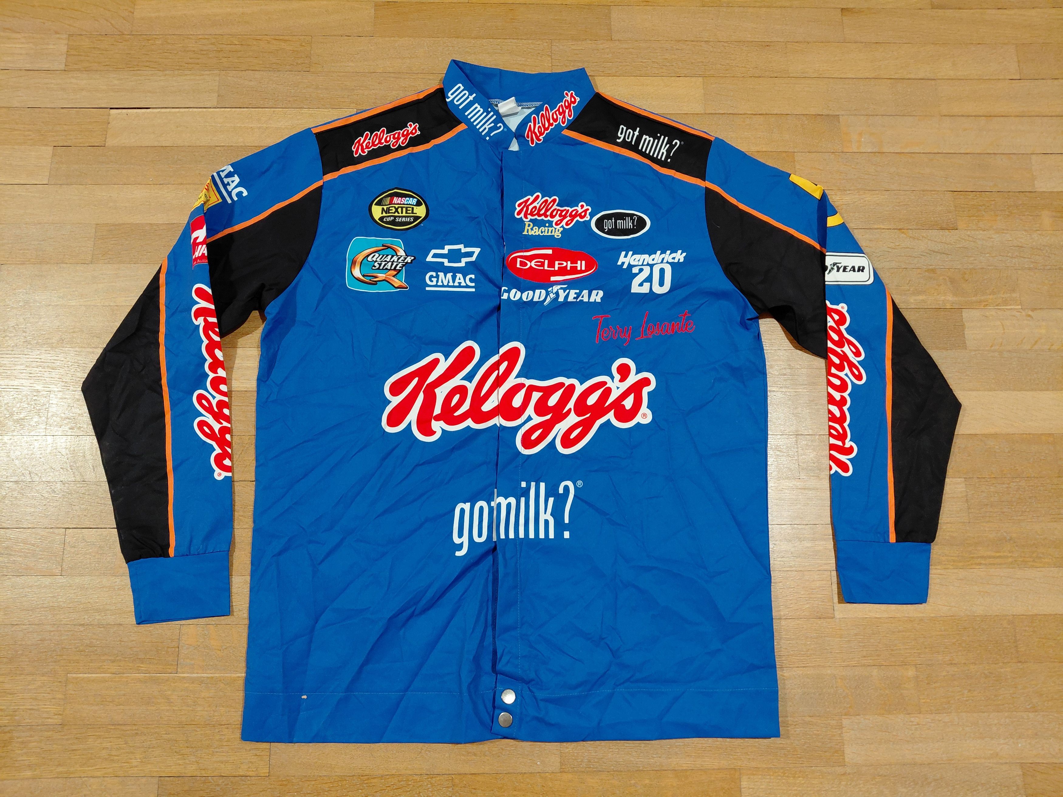 Vintage Vintage Nascar Cup Series Terry Labonte Kelloggs Racing Size US L / EU 52-54 / 3 - 1 Thumbnail