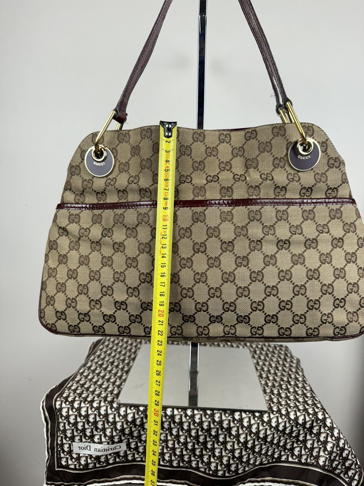 Gucci Vintage shoulder bag Gucci GG original luxury item Size ONE SIZE - 8 Thumbnail