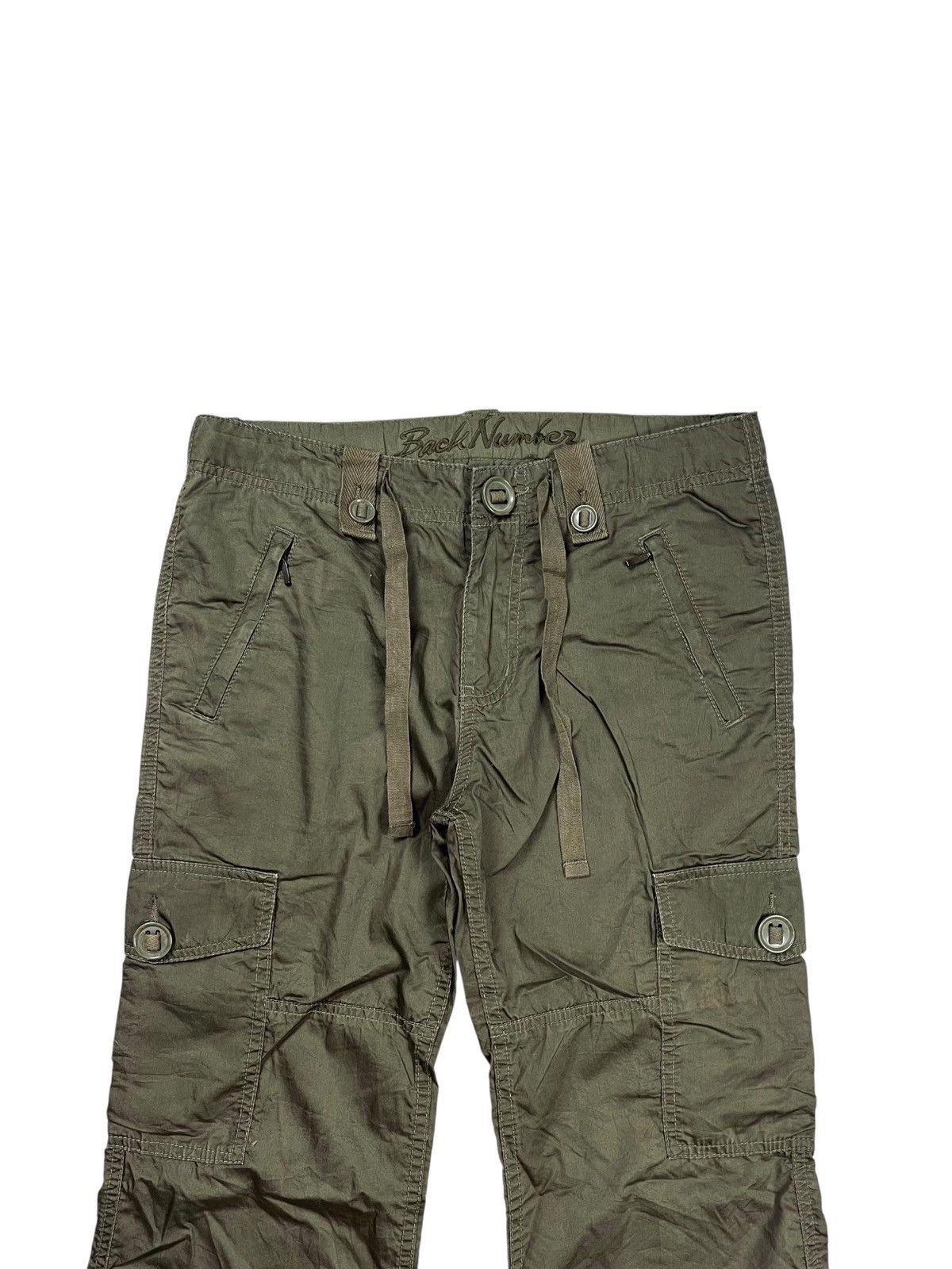 GOA 2000s GOA Style - Apocalypse Drawstring Flared Cargo Size US 29 - 6 Thumbnail