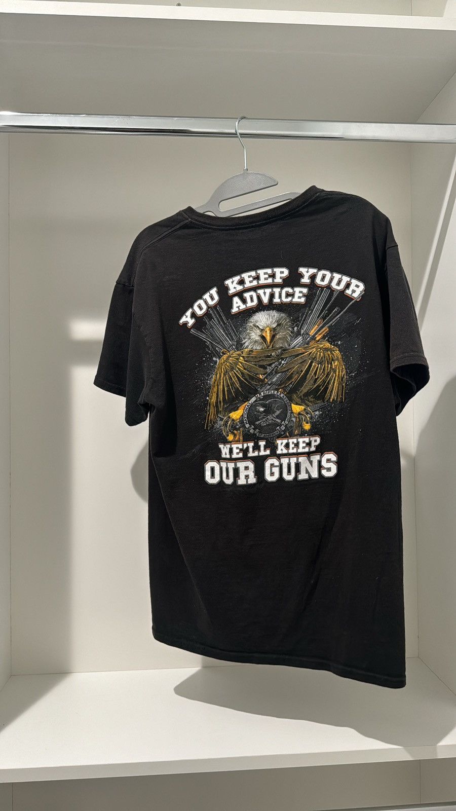 Vintage gun tee Size US M / EU 48-50 / 2 - 1 Thumbnail
