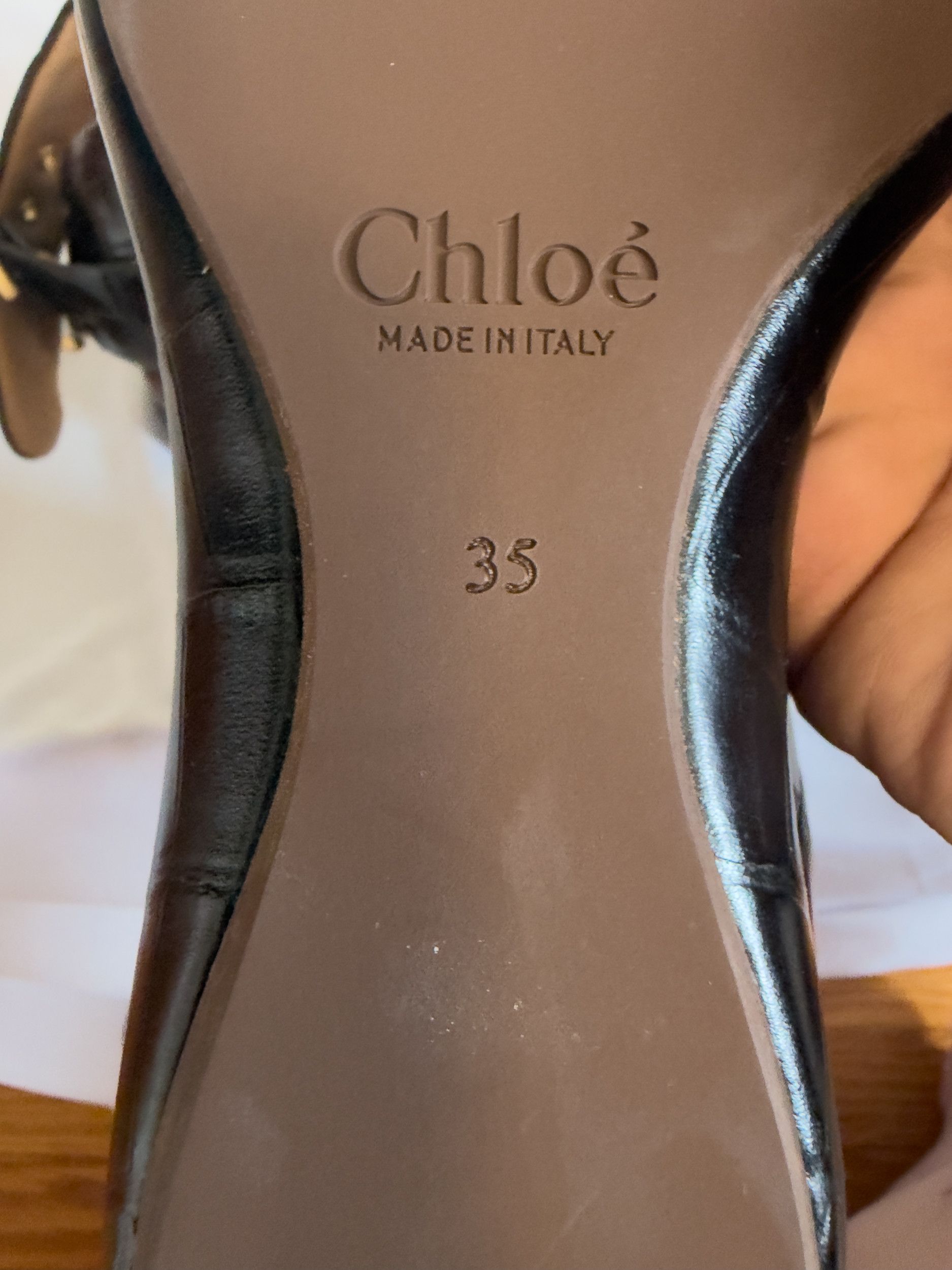 Chloe Women's Wanda Flat Sandals Size US 5 / IT 35 - 5 Thumbnail