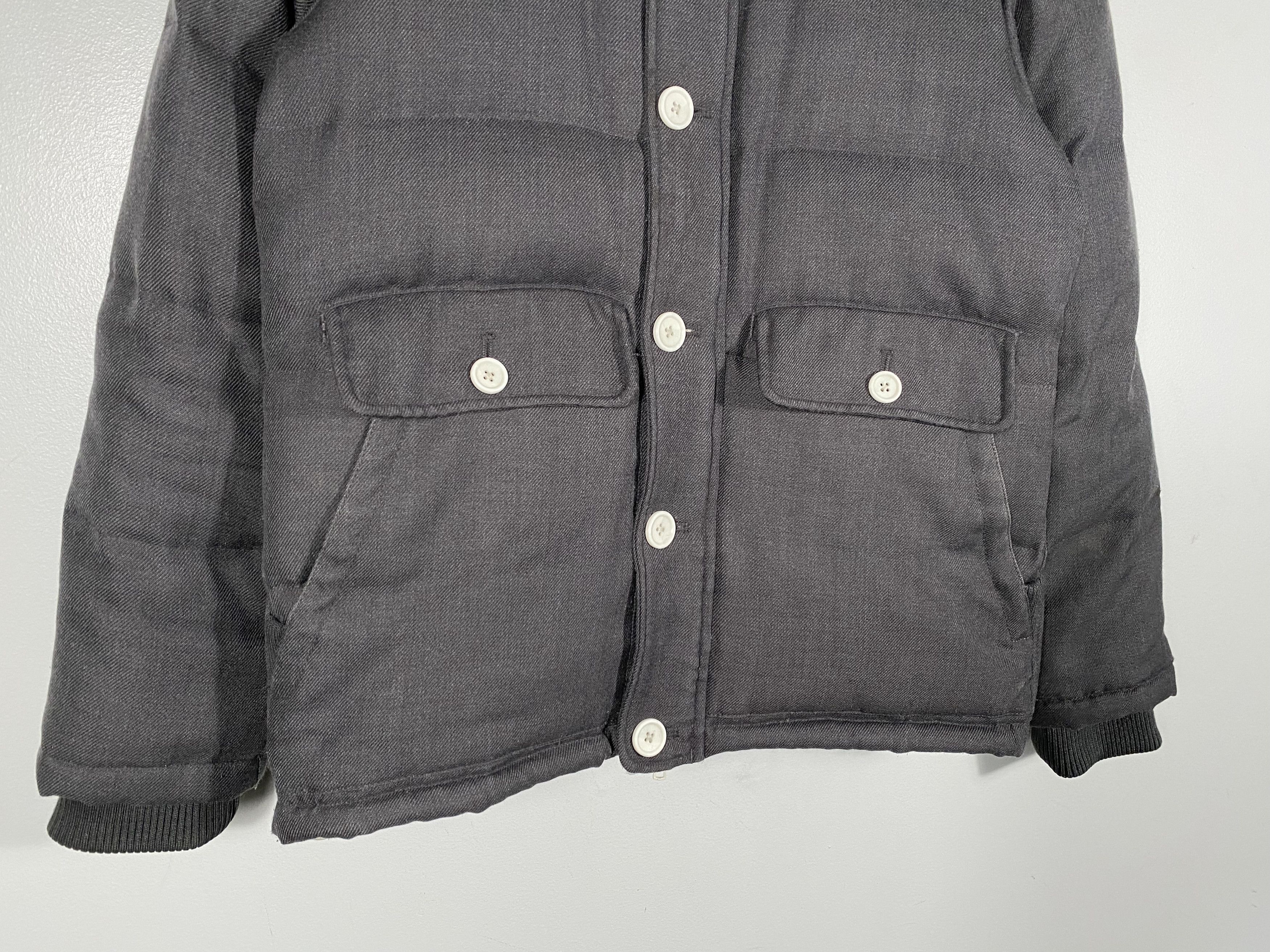 Beams Plus Beams Button Up Wool Utility Puffer Parka Gray mens Size US M / EU 48-50 / 2 - 3 Thumbnail