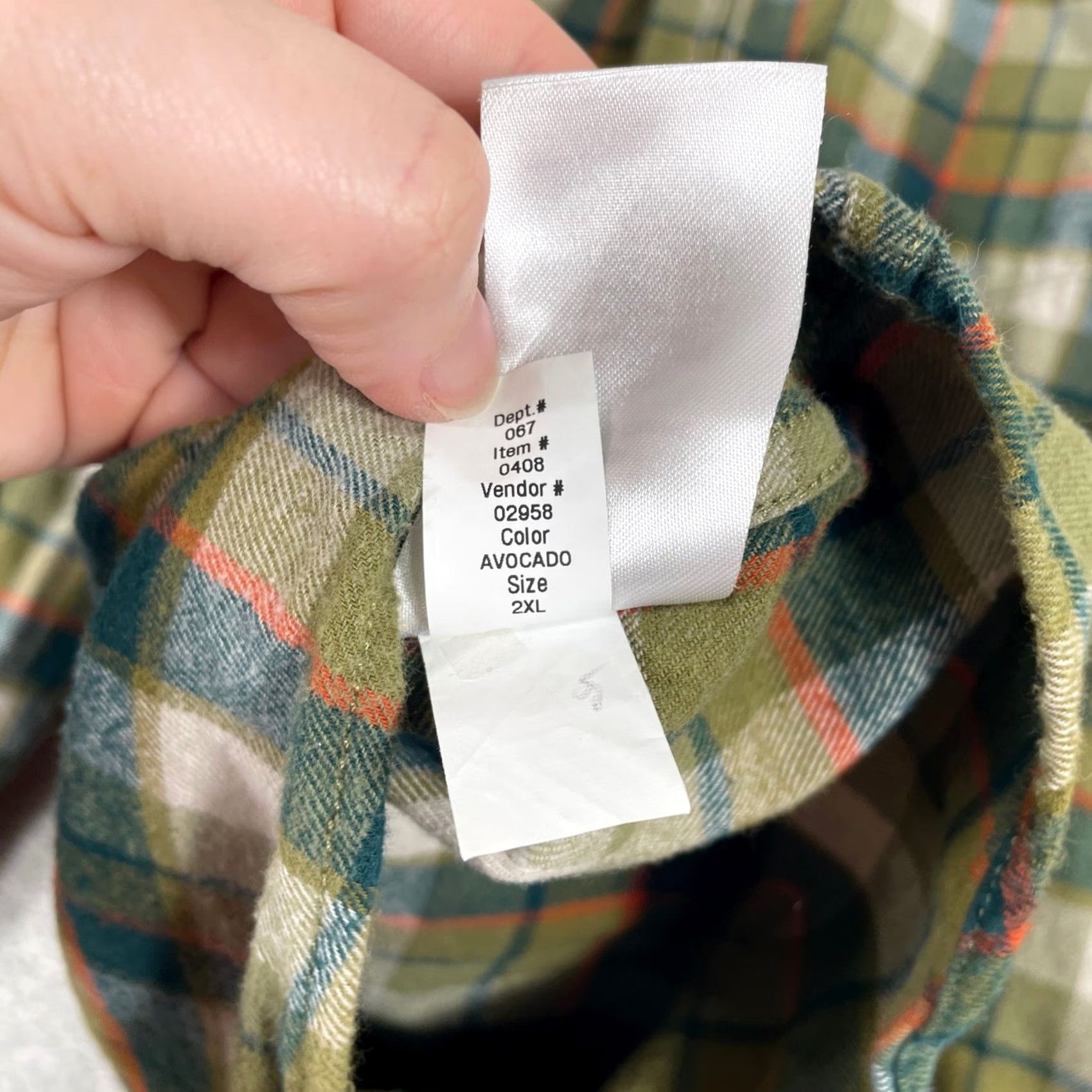 Eddie Bauer Eddie Bauer Flannel Shirt Mens 2XL Green Plaid Button-Down Outdoor Workwear Shirt Size US XXL / EU 58 / 5 - 7 Thumbnail