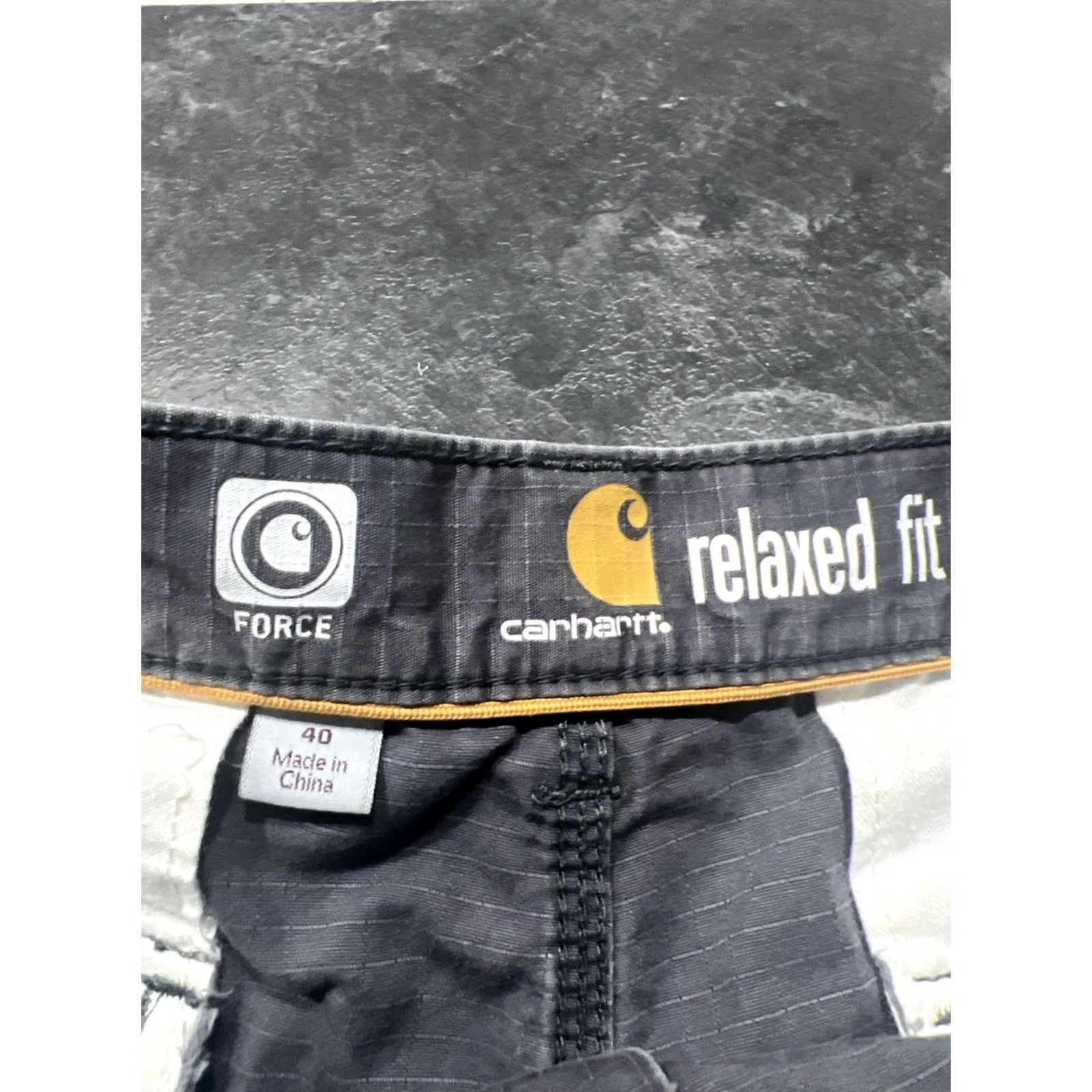 Carhartt Carhartt Cargo Shorts Gray Mens Size 40x11 Relaxed Fit Ripstop Canvas 11in Inseam Casual Workwear Size US 40 / EU 56 - 5 Thumbnail