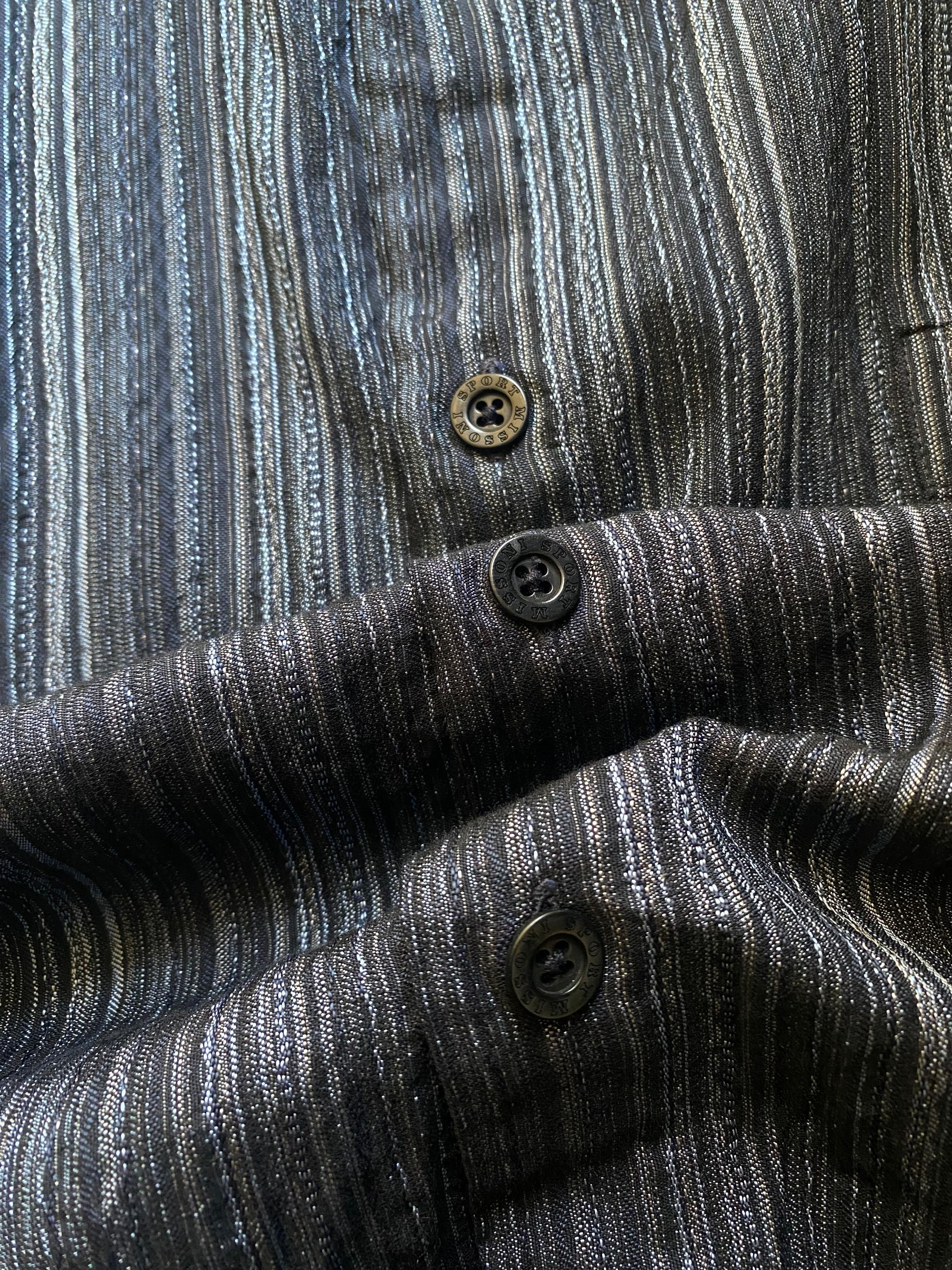 Missoni SEND OFFER 💥 Missoni Vintage Shirt Size US L / EU 52-54 / 3 - 9 Thumbnail