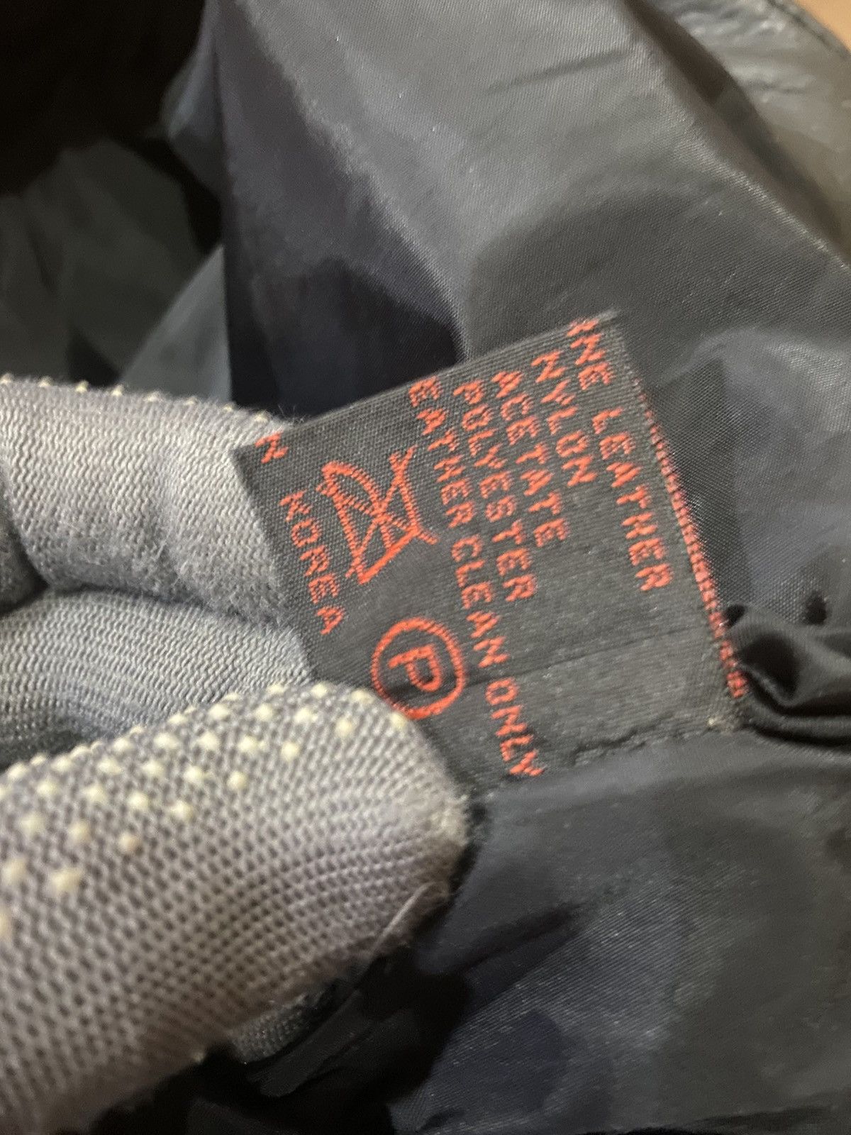 Genuine Leather Vintage Black Korean Leather Pants by Jeans Infinite World Size US 30 / EU 46 - 11 Thumbnail