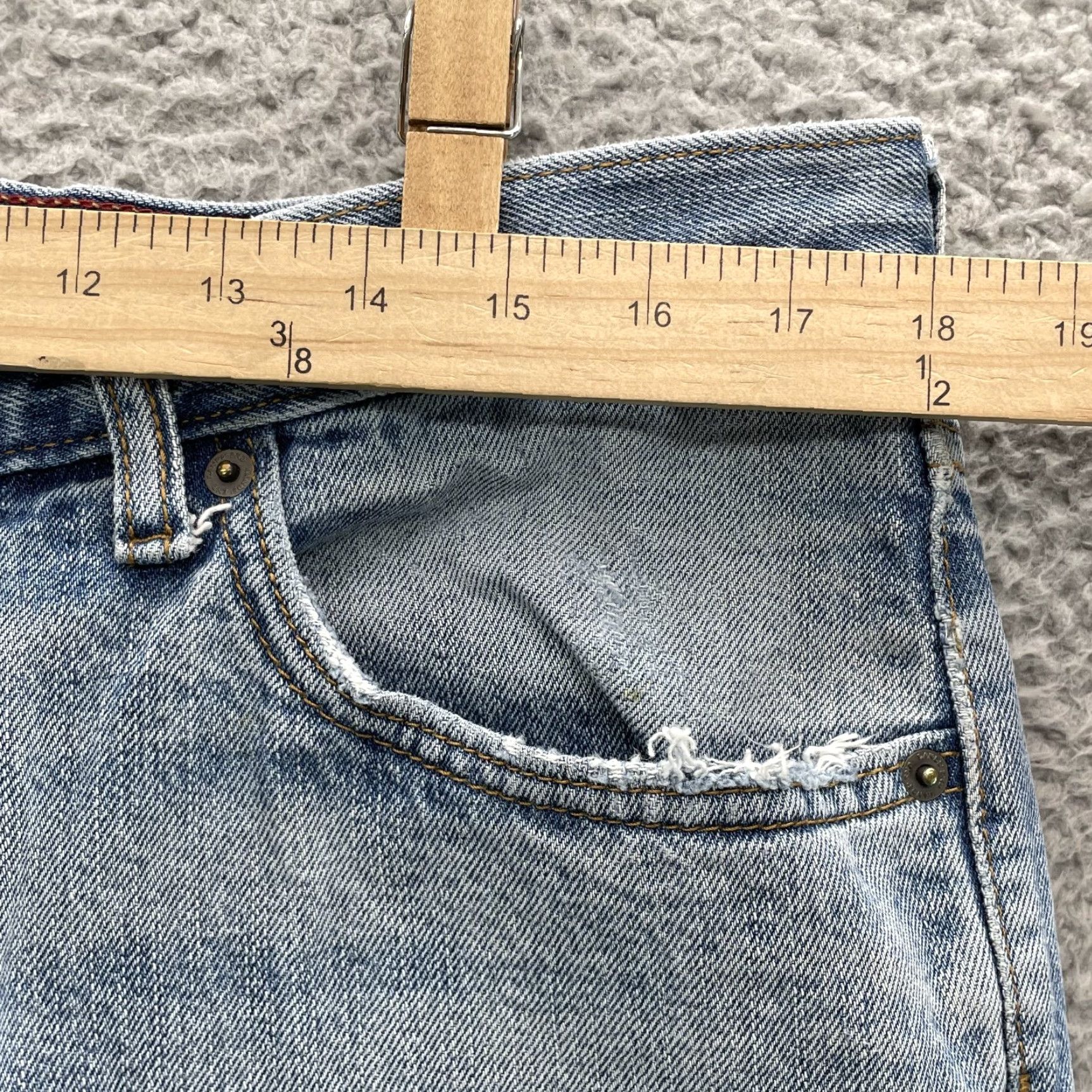 Lands' End Lands End Jeans Mens 36x28* Traditional Fit Y2k Streetwear Workwear Academia 90s Shirt Mens Jeans Size US 36 / EU 52 - 3 Thumbnail