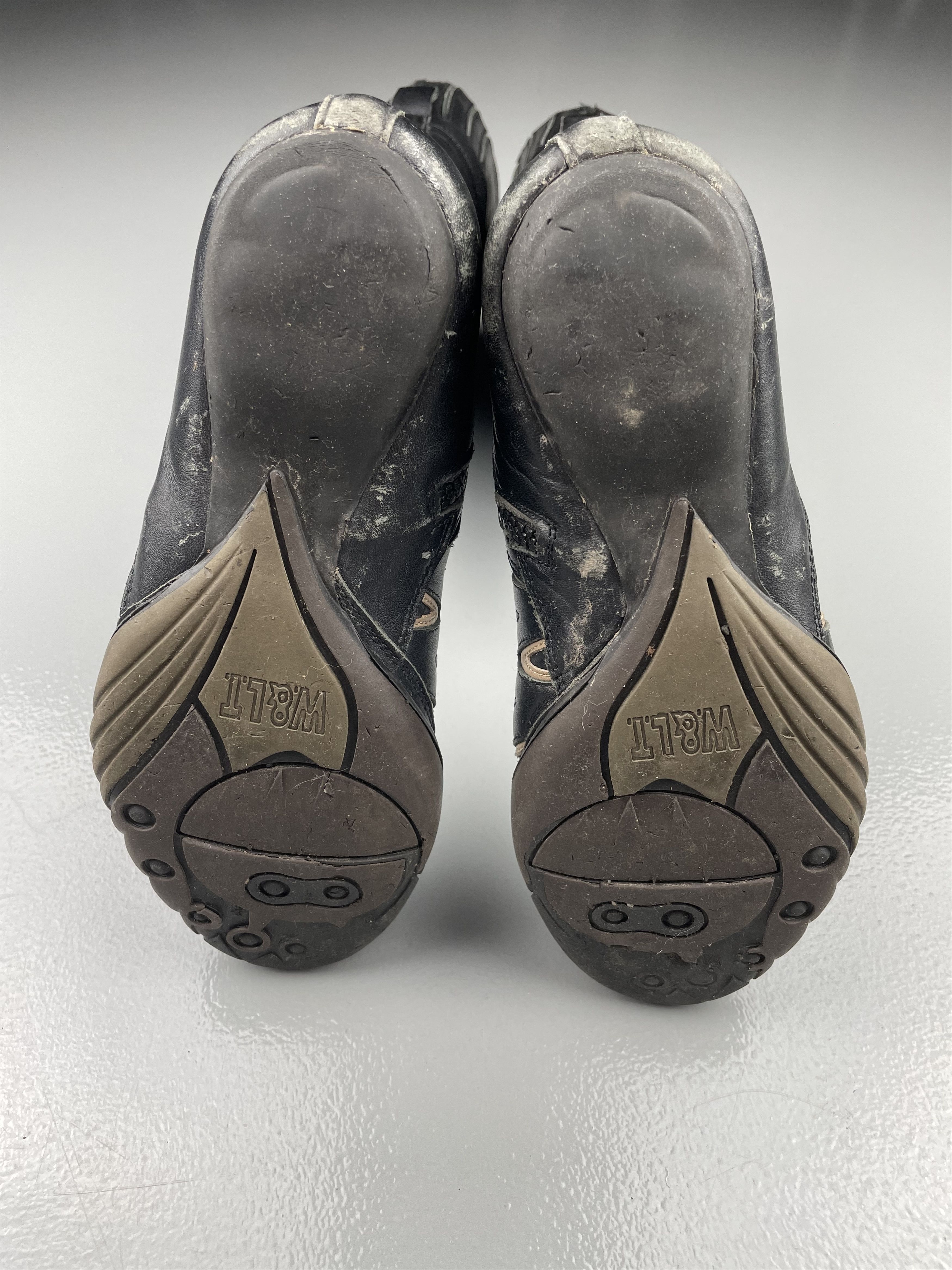 Walter Van Beirendonck vintage Walter Van Beirendonck W.&L.T. - leather biker boots Size US 7 / IT 37 - 8 Thumbnail