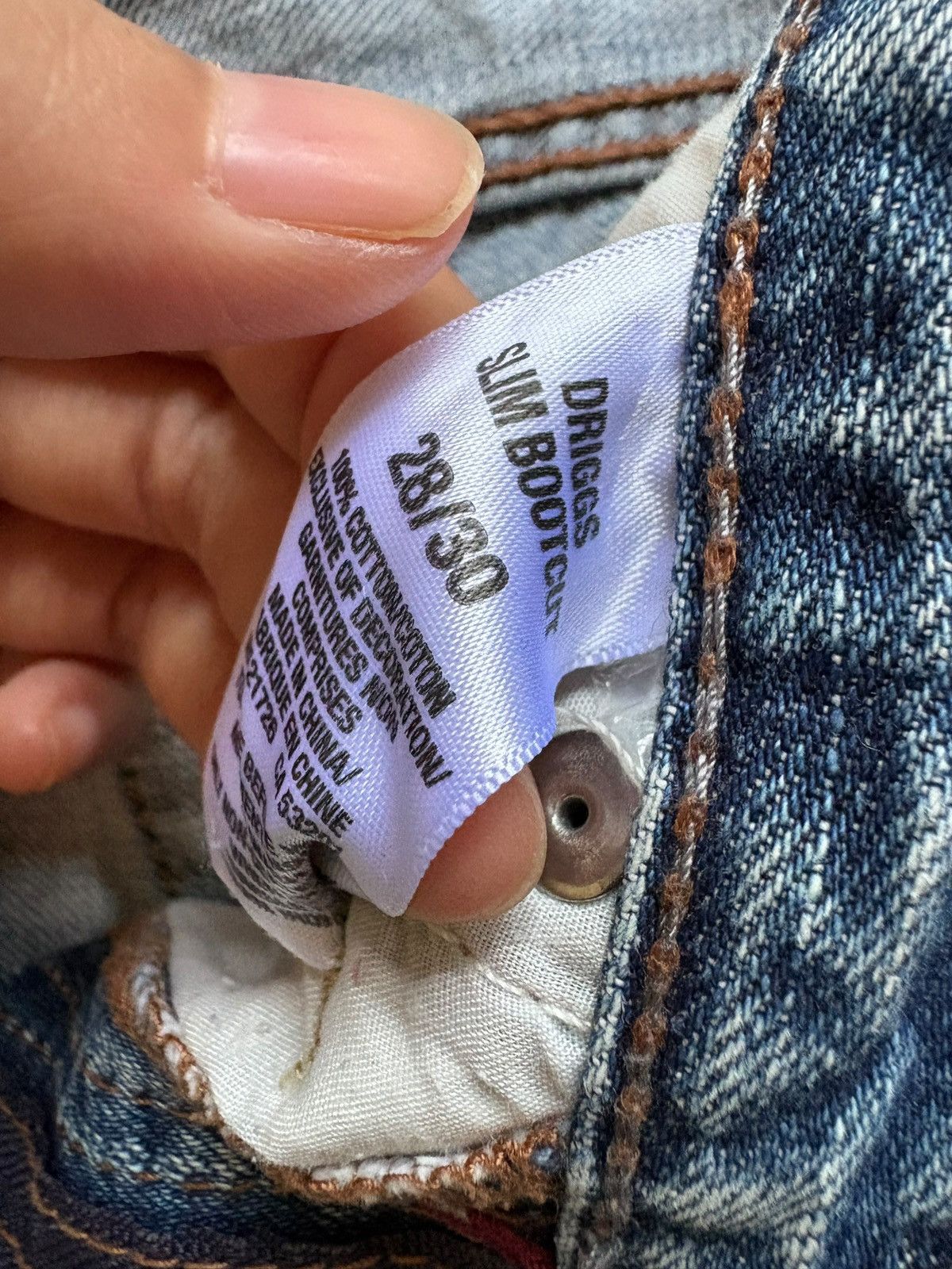 Japanese Brand Vintage Japanese Brand Patches Faded Wash Bootcut Jeans Size US 29 - 10 Thumbnail