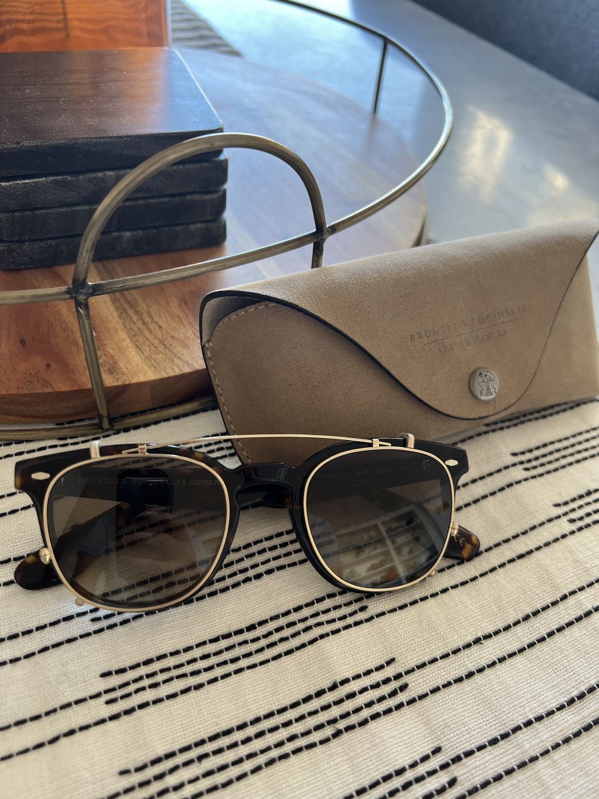 Brunello Cucinelli × Oliver Peoples Oliver Peoples JepR OV5485U 