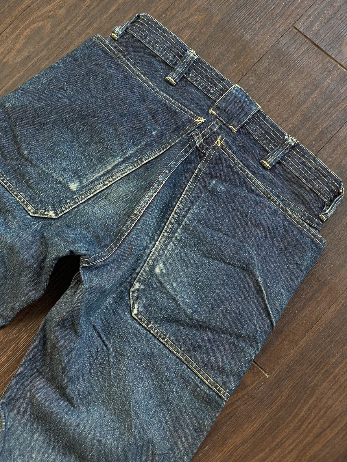 Sassafras SASSAFARAS FALL LEAF SPARAY GARDENERS DENIM 13.05oz Size US 30 / EU 46 - 4 Thumbnail