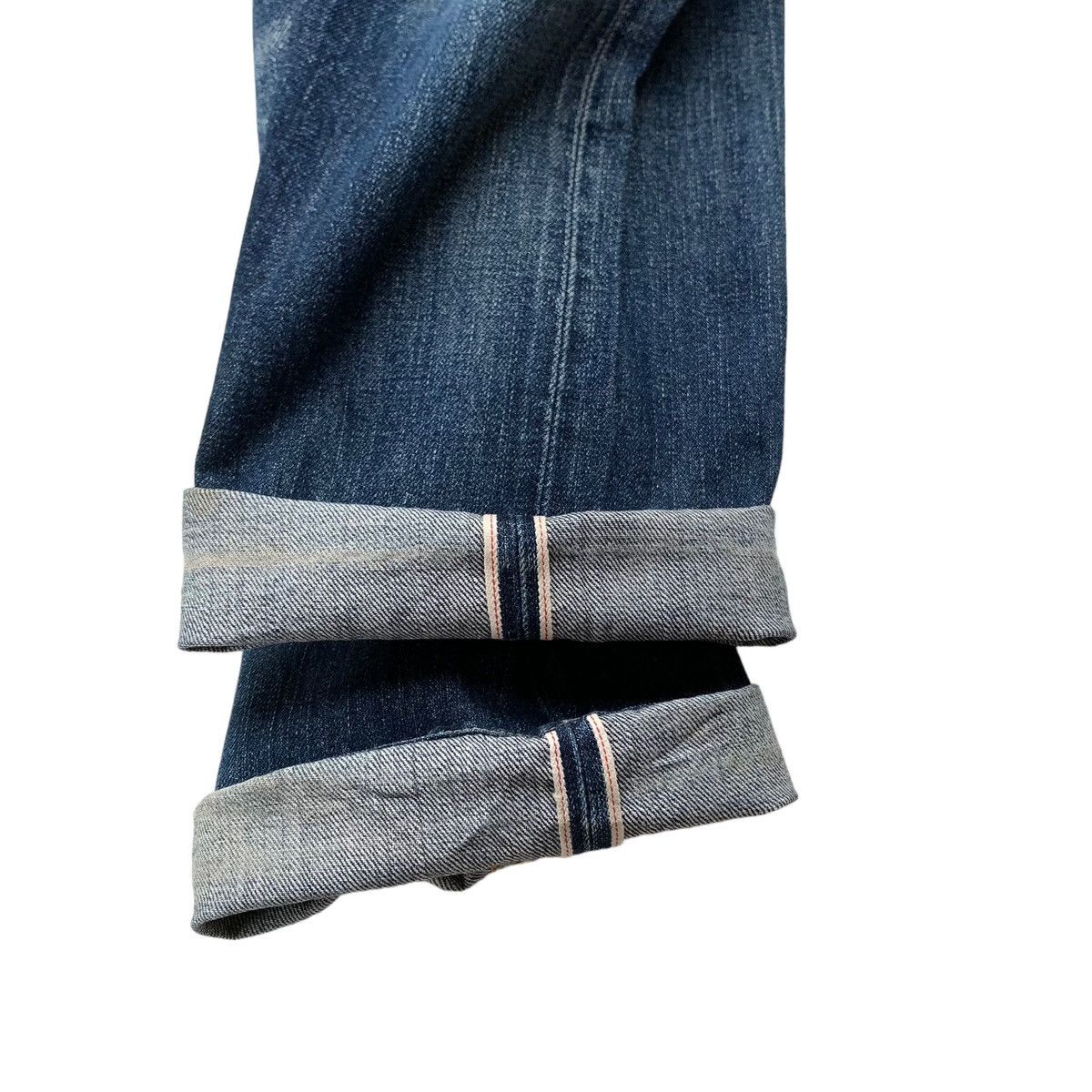 Vintage Rare Japanese Brand Uniqlo Selvedge MudWash Distressed Jeans Size US 30 / EU 46 - 5 Thumbnail