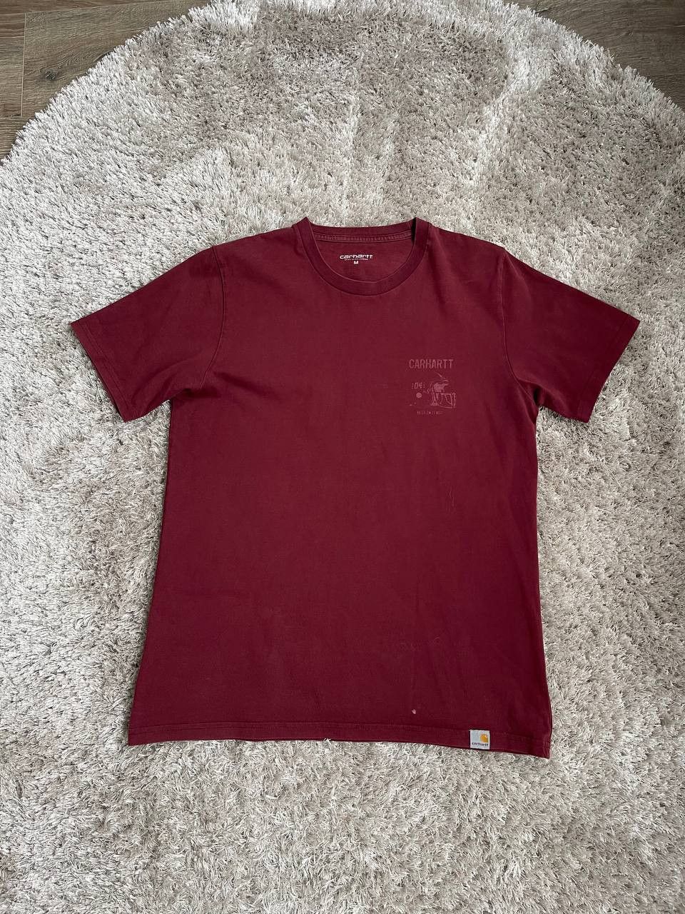 Carhartt × Streetwear × Vintage carhartt rare hype big logo tee Size US M / EU 48-50 / 2 - 2 Thumbnail