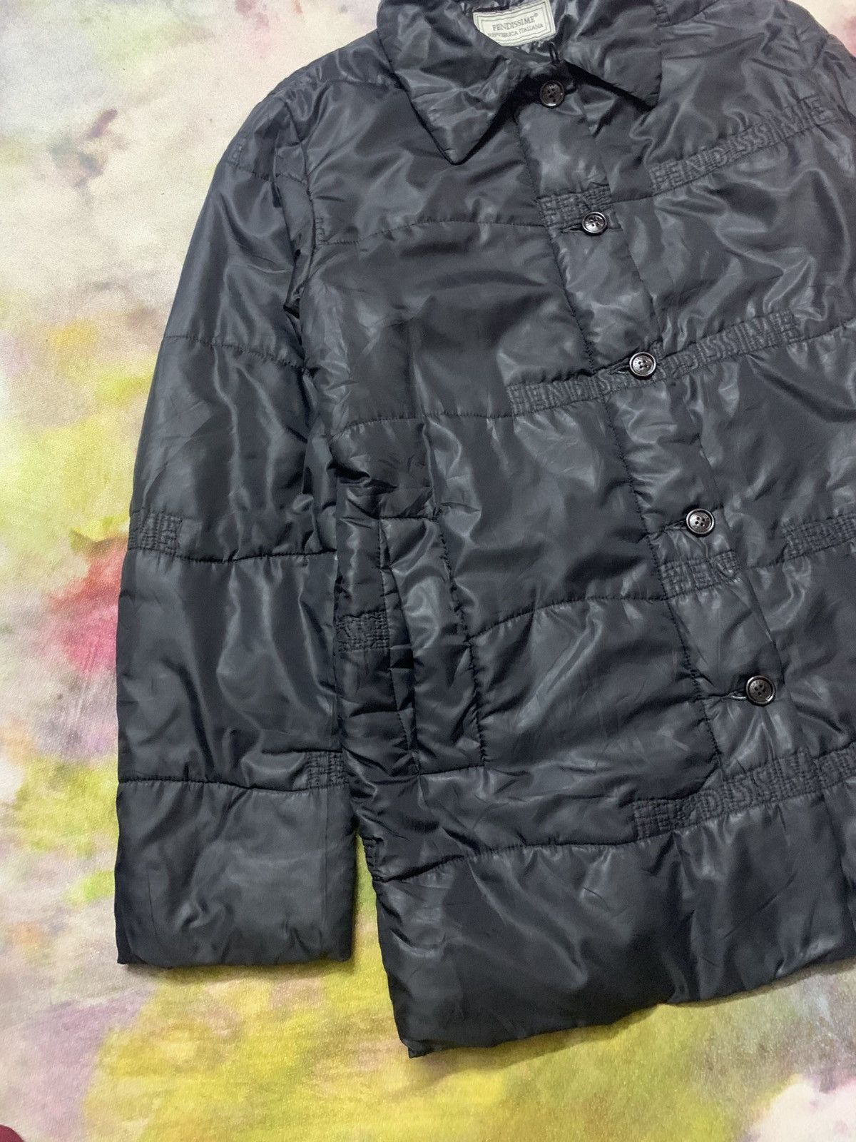 Fendi FENDISSISME FENDI Thin Puffer Jacket Vintage Size US M / EU 48-50 / 2 - 4 Thumbnail
