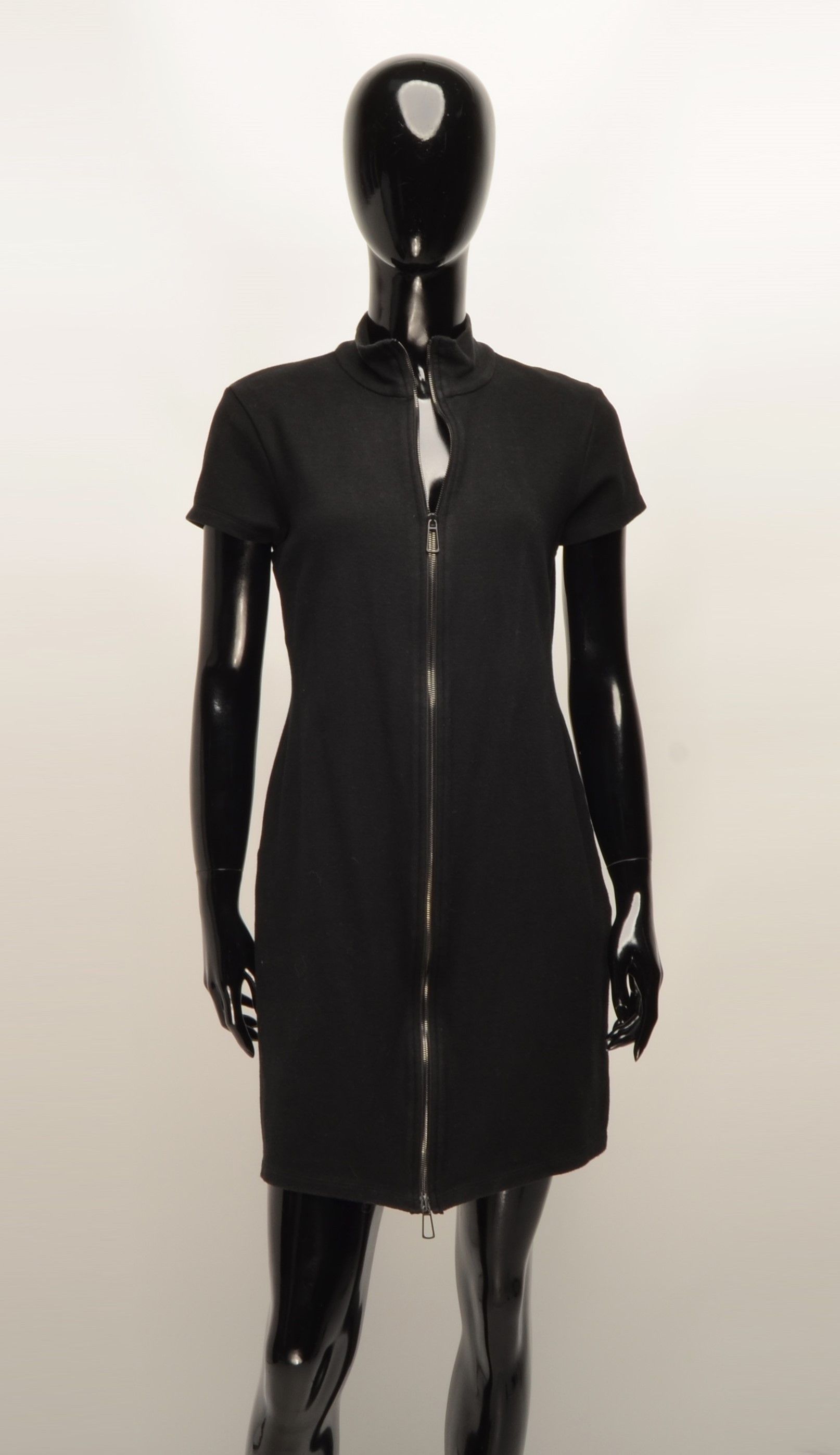 James Perse James Perse Full Zip Fleece Black Dress Size XS / US 0-2 / IT 36-38 - 1 Thumbnail