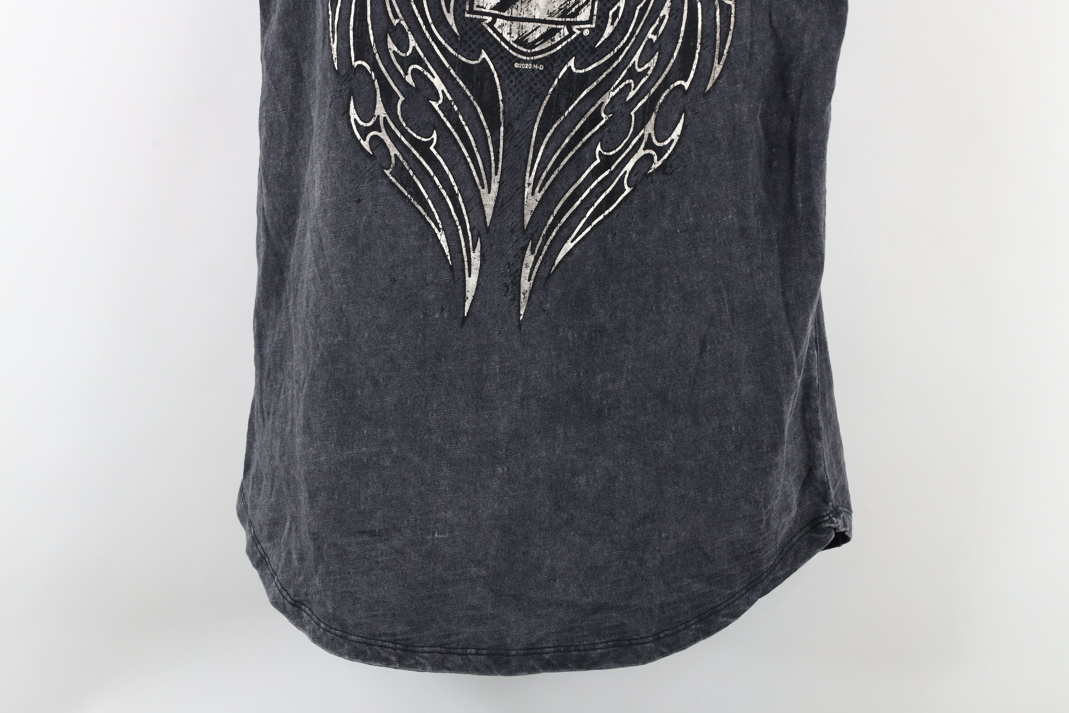 Harley Davidson × Vintage Y2K Harley Davidson Wings Sleeveless Muscle T-Shirt Size S / US 4 / IT 40 - 3 Thumbnail