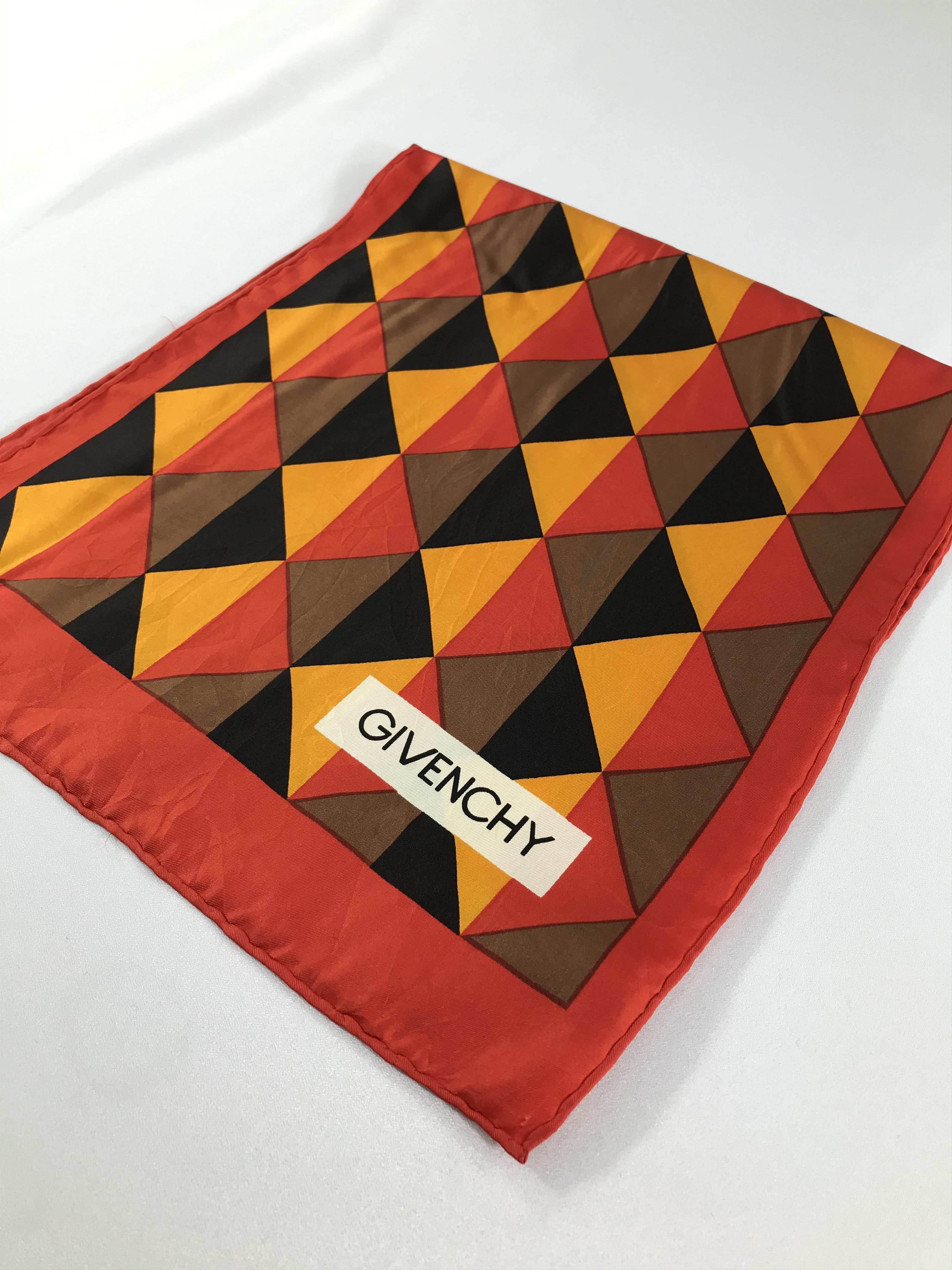 Vintage Vintage Givenchy Silk Scarf Size ONE SIZE - 3 Thumbnail