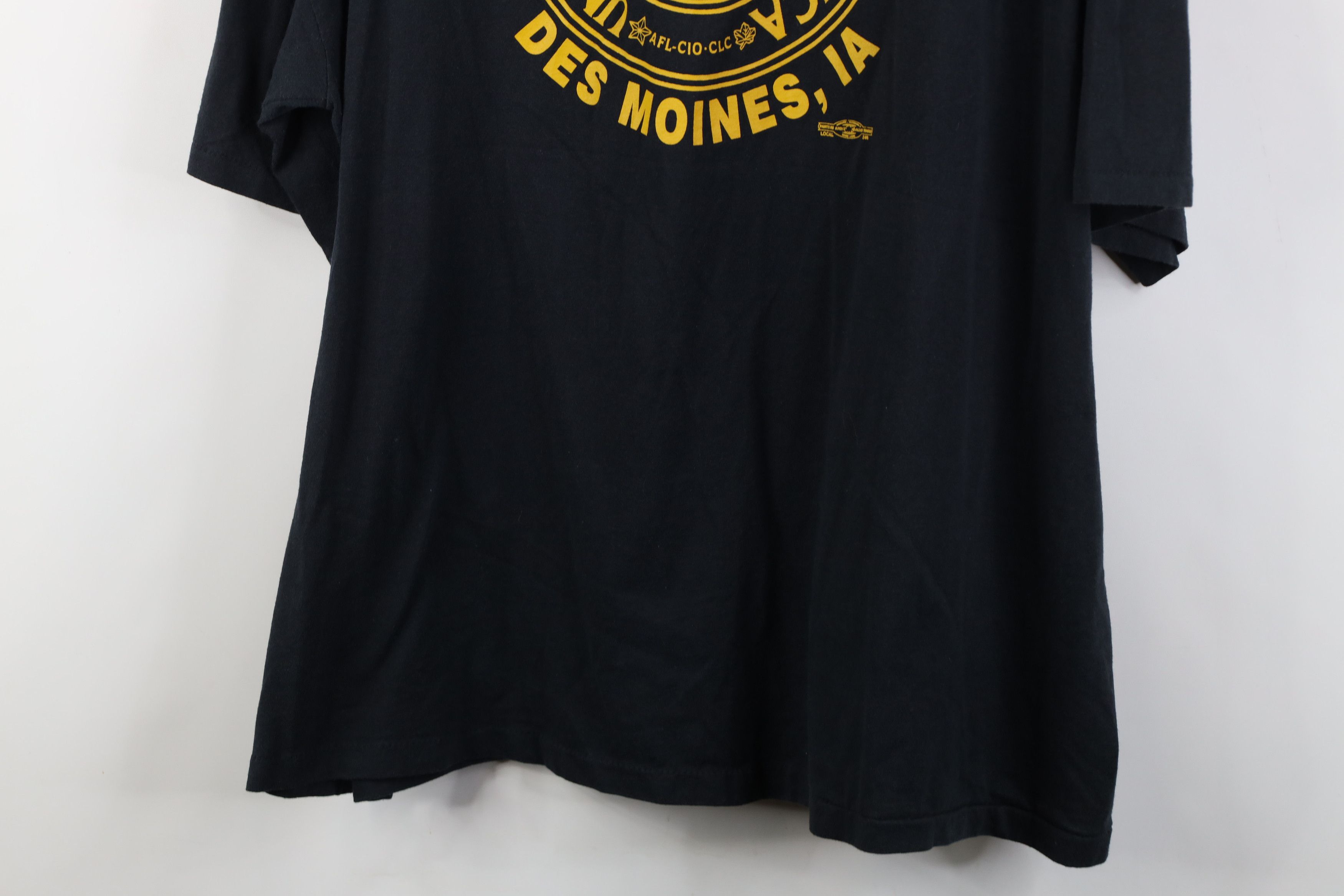 Vintage Vintage 90s Local 310 USWA United Steelworkers Union T-Shirt Size US XXL / EU 58 / 5 - 16 Thumbnail