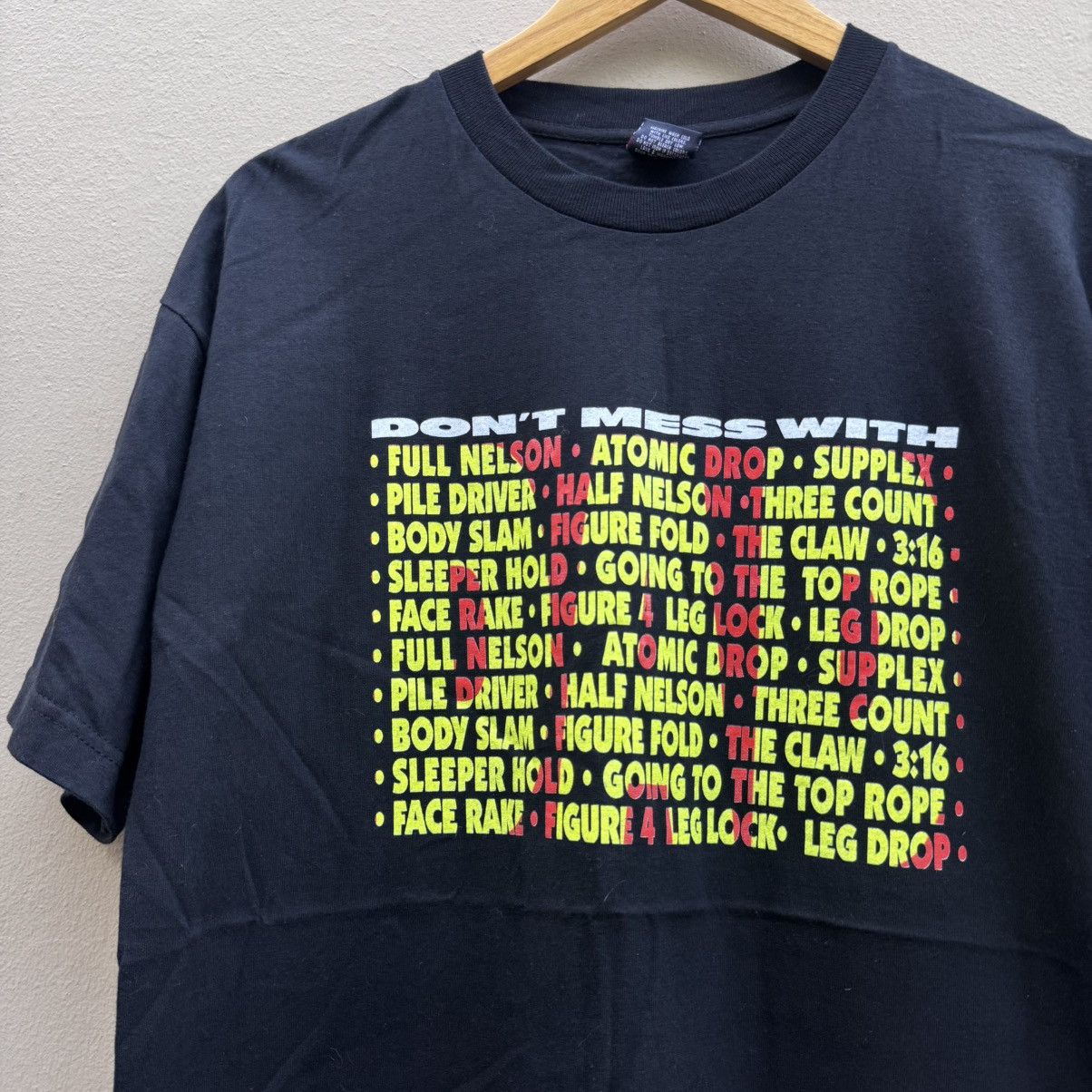 Other × Vintage Vintage don t mess with tee Size US L / EU 52-54 / 3 - 2 Thumbnail