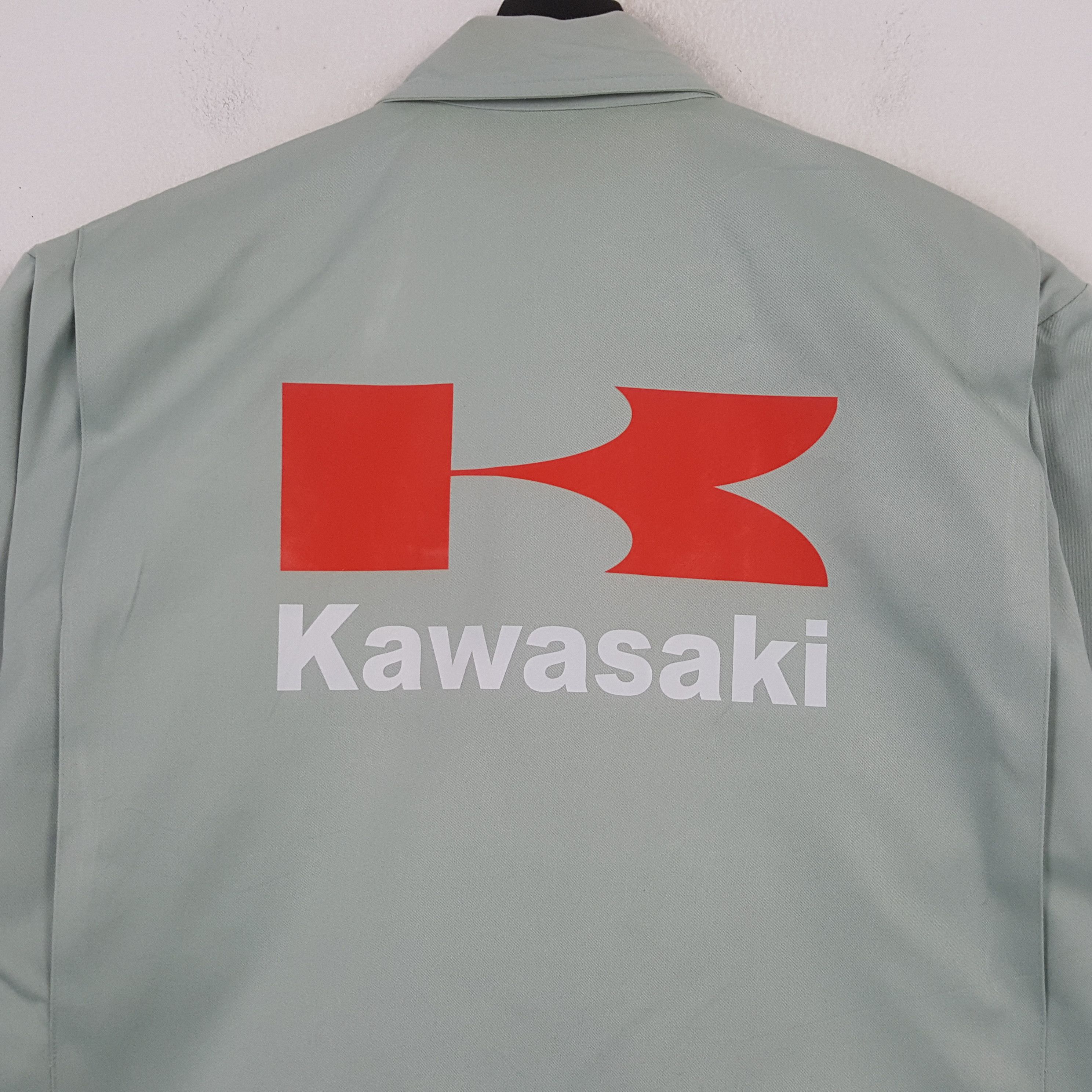 Vintage Kawasaki Japanese Brand Custom Art Jacket RR16 Size US L / EU 52-54 / 3 - 2 Thumbnail
