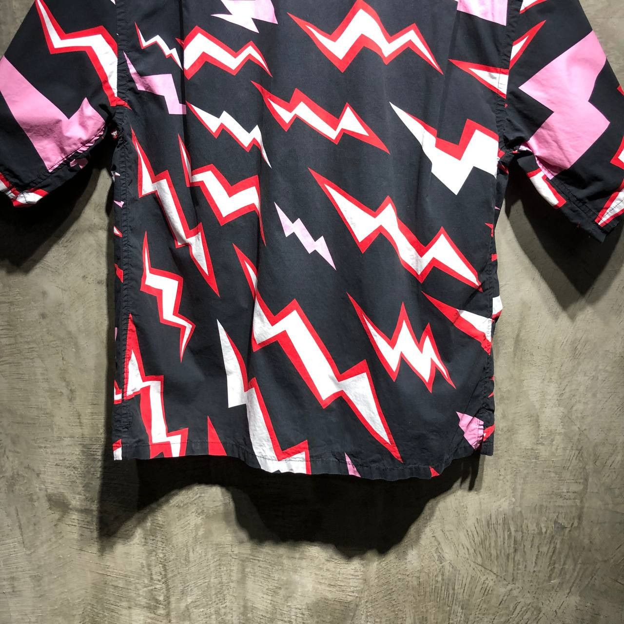 Prada Prada Frankenstein Lighting bolt bowling shirt Size US M / EU 48-50 / 2 - 8 Thumbnail