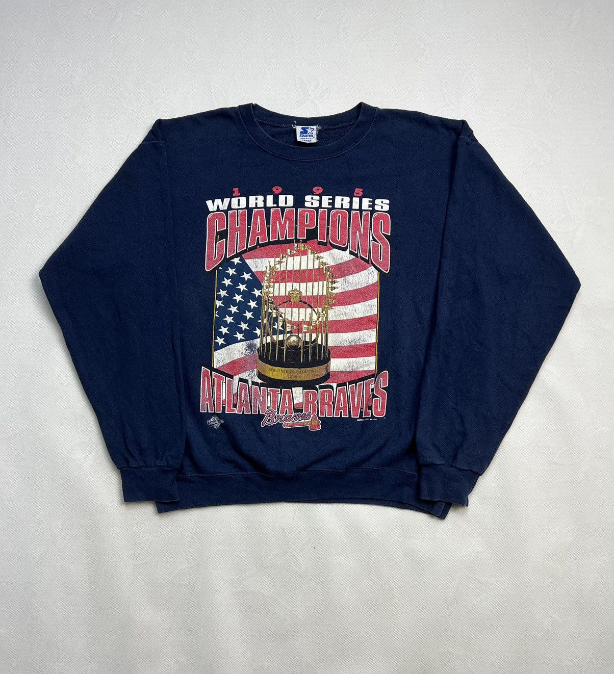 MLB × Majestic × Starter Starter MLB Atlanta Braves 1995 World Champions vintage Size US L / EU 52-54 / 3 - 1 Thumbnail