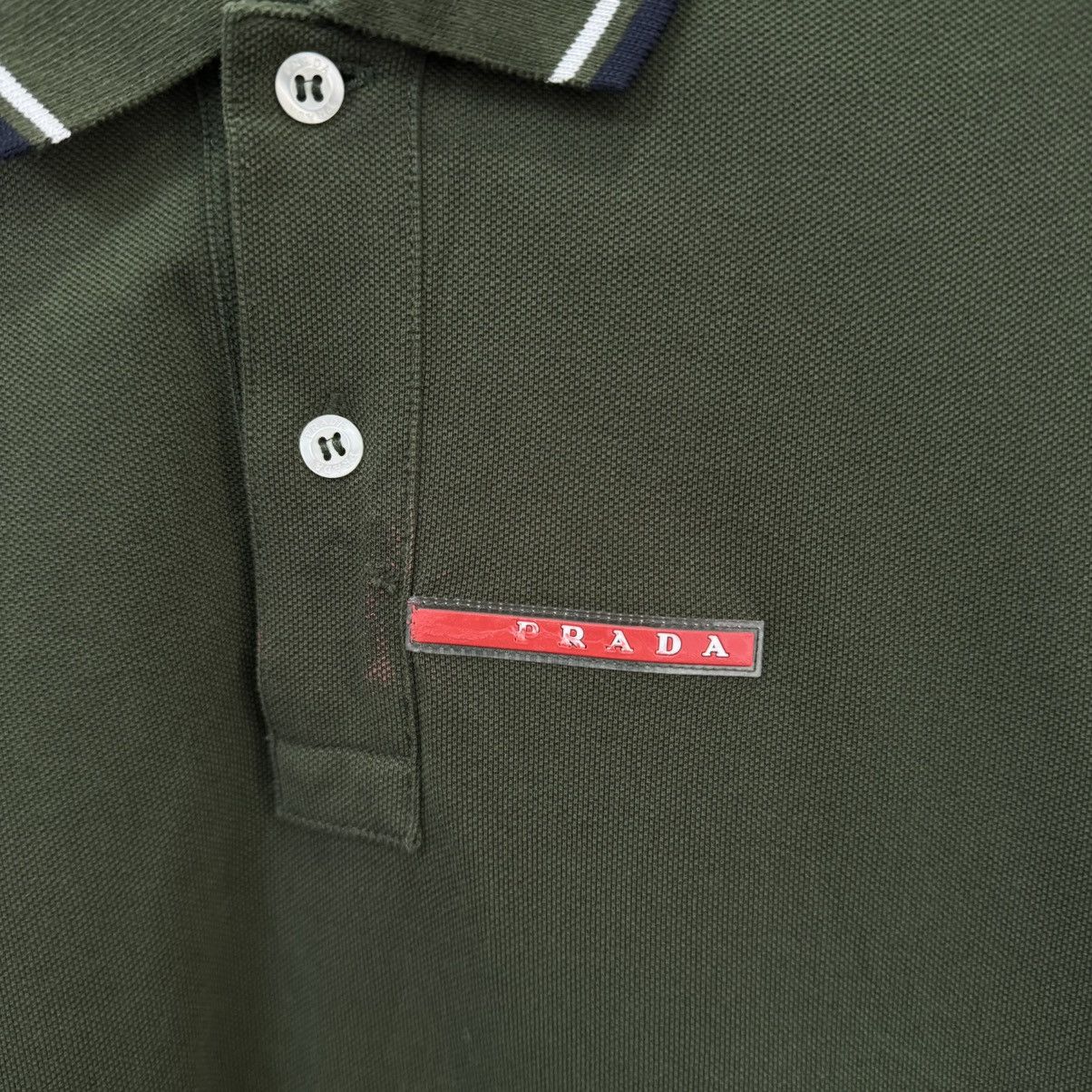 Prada Prada Polo T-shirt Red Tab Size US M / EU 48-50 / 2 - 4 Thumbnail