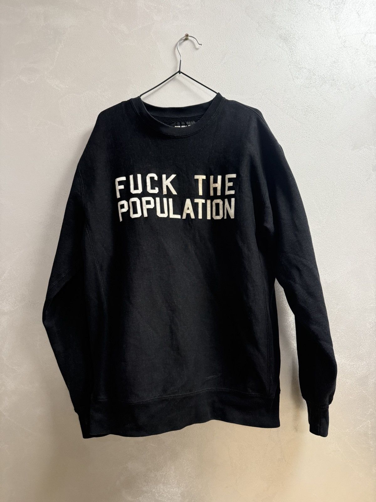 Fuck The Population Fuck the population sweatshirt, 9/10 Size US L / EU 52-54 / 3 - 1 Thumbnail