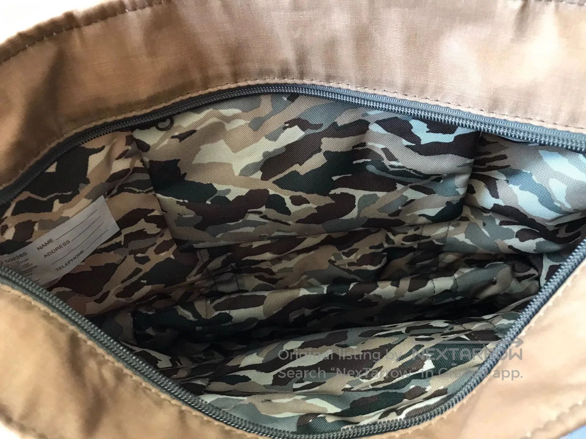 L.L. Bean L.L.Bean Waxed Canvas Vintage Tote. Size ONE SIZE - 3 Thumbnail