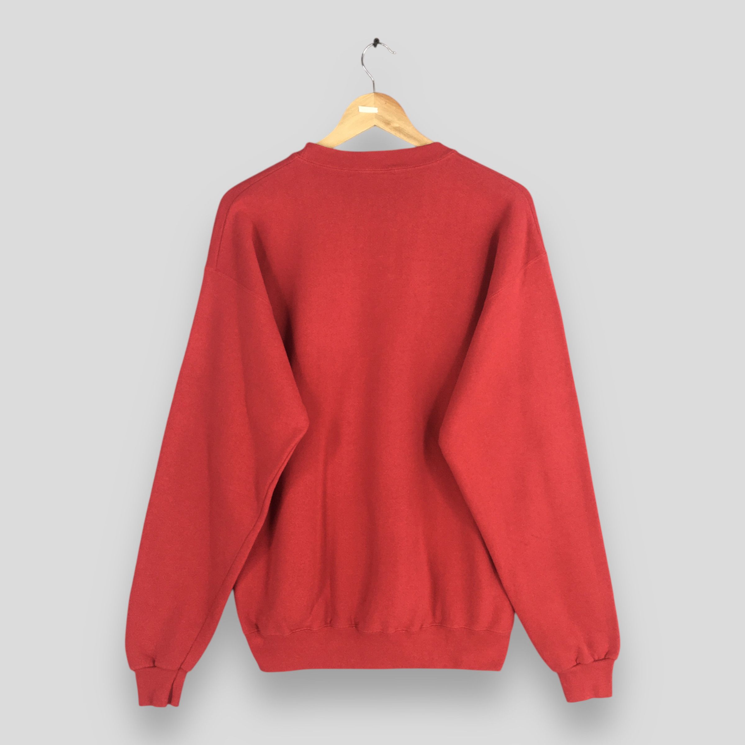 NCAA × Vintage Vintage Wisconsin Badgers NCAA Red Sweatshirt Large Size US L / EU 52-54 / 3 - 7 Thumbnail