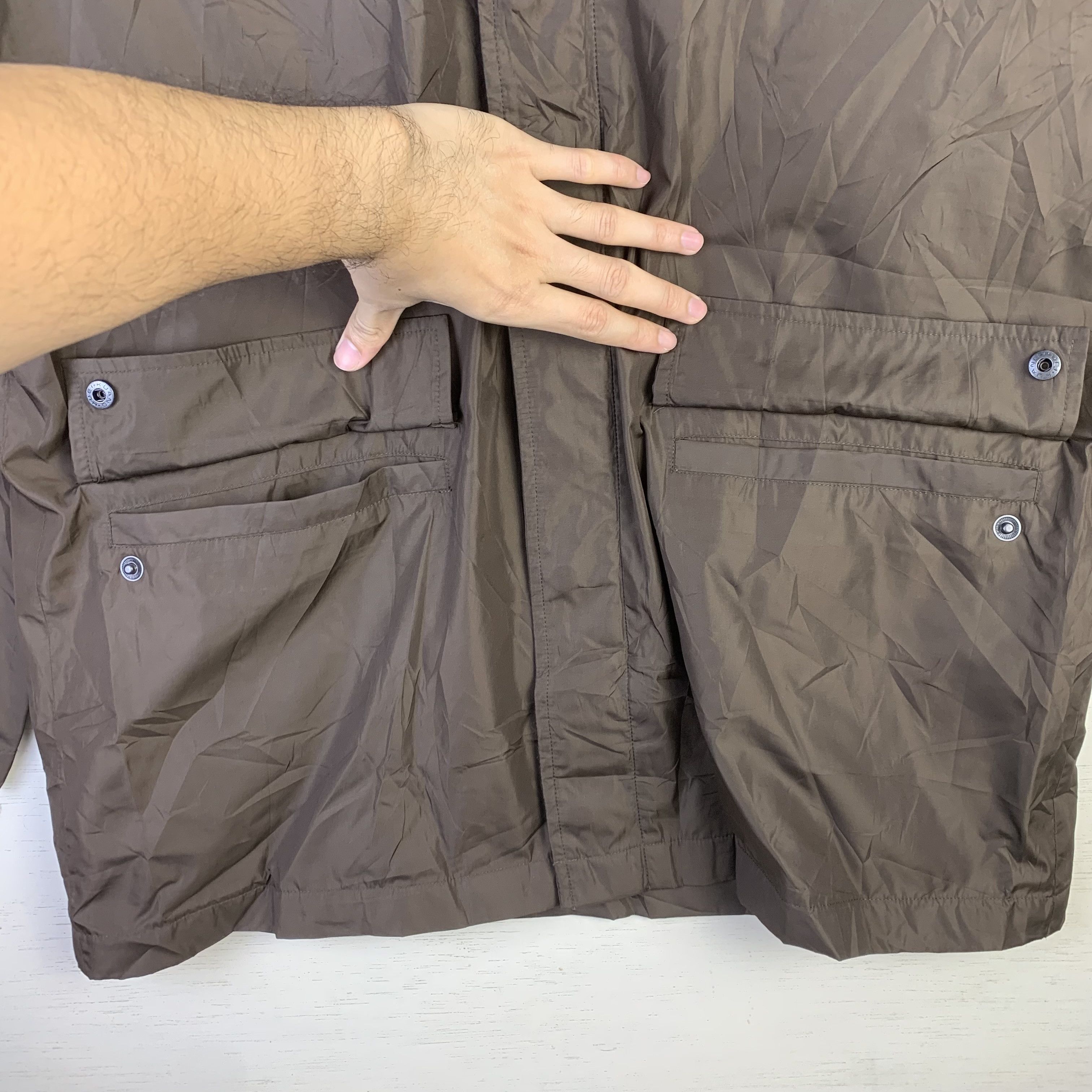 Uniqlo Vintage Uniqlo Jacket M Oversized Brown Size US M / EU 48-50 / 2 - 6 Thumbnail