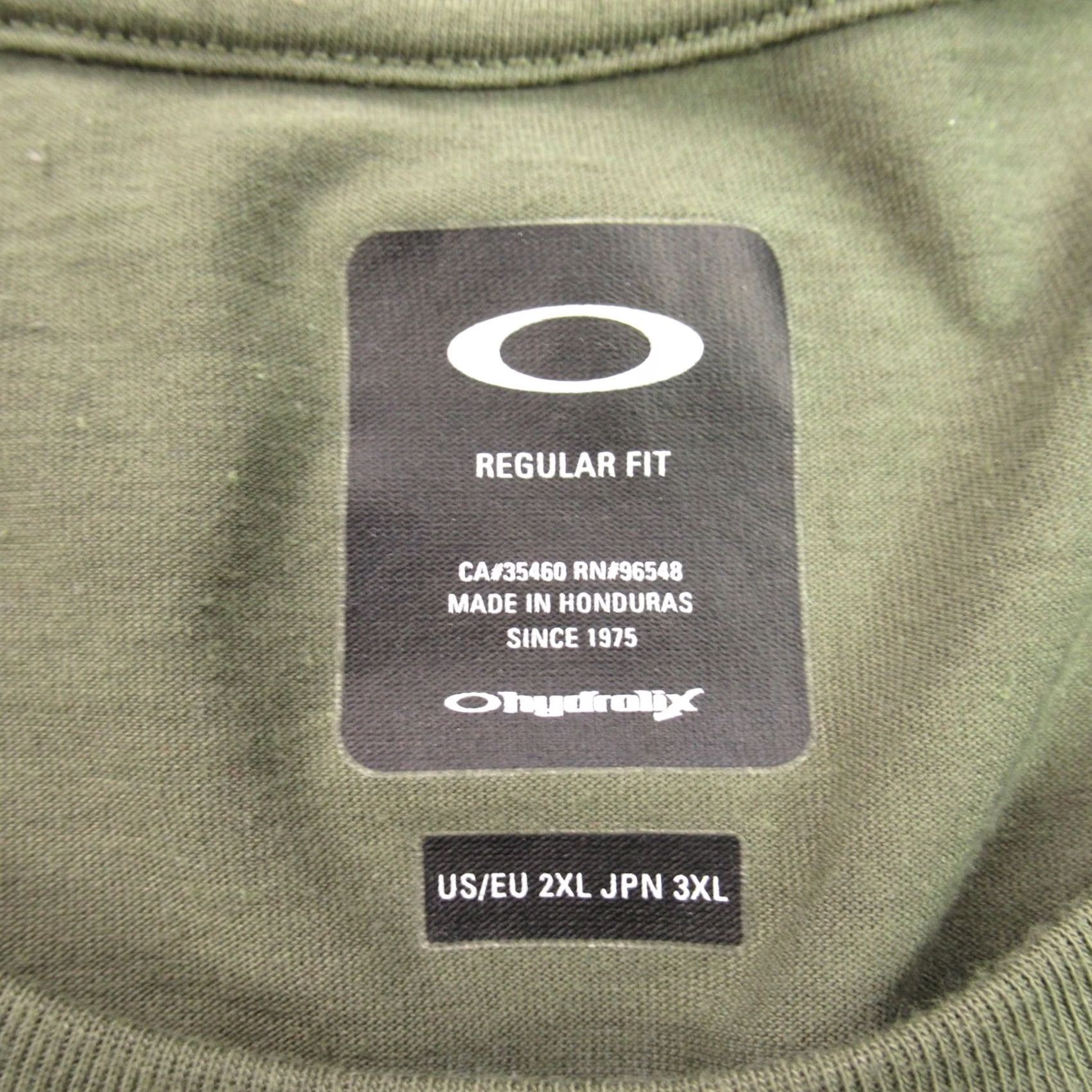 Oakley Oakley Sweater Mens 2XL Long Sleeve Crew Neck Outdoors Green Casual Size US XXL / EU 58 / 5 - 4 Thumbnail