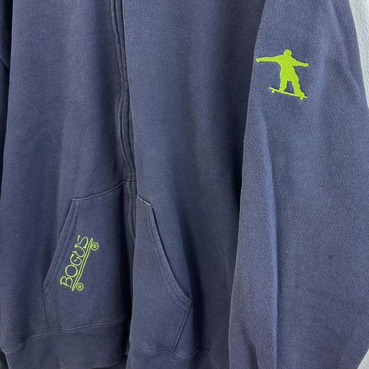 Vintage Vintage Skateboard Zip Hoodie XL 1990s Bogus Size US XL / EU 56 / 4 - 1 Thumbnail