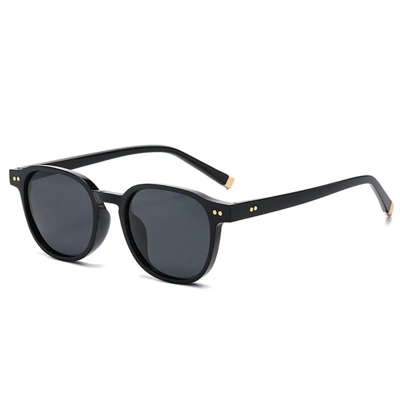 Vintage Vintage Retro Square Black Sunglasses Size ONE SIZE - 4 Thumbnail